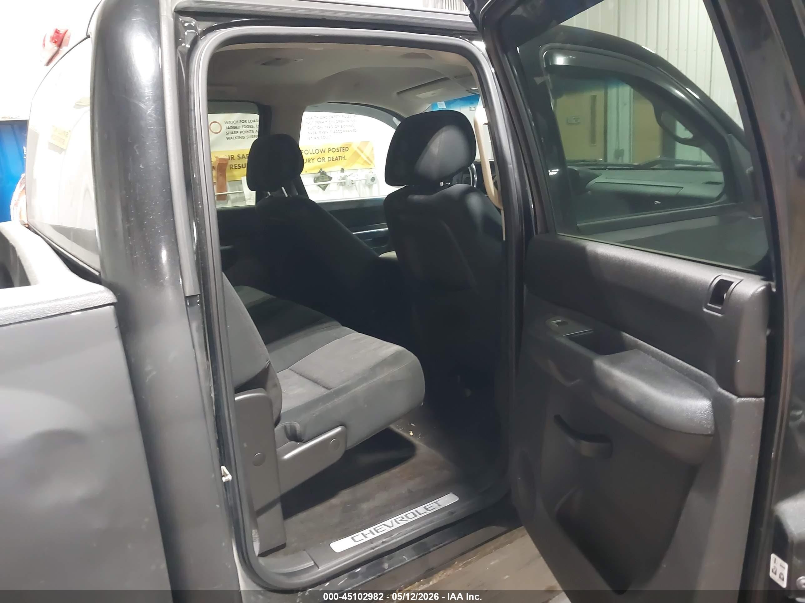 2011 Chevrolet Silverado 1500 Lt Black vin: 3GCPKSE35BG340167