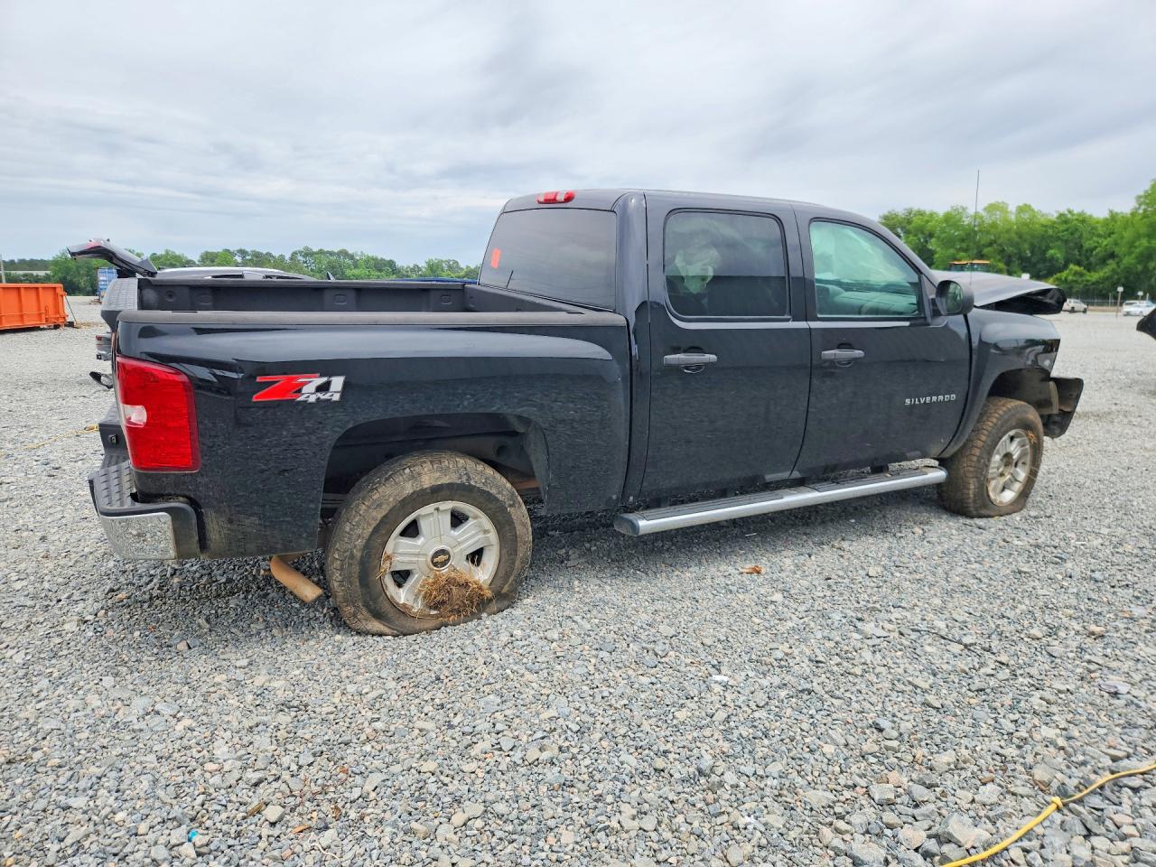 2011 Chevrolet Silverado K1500 Lt Black vin: 3GCPKSE36BG183796