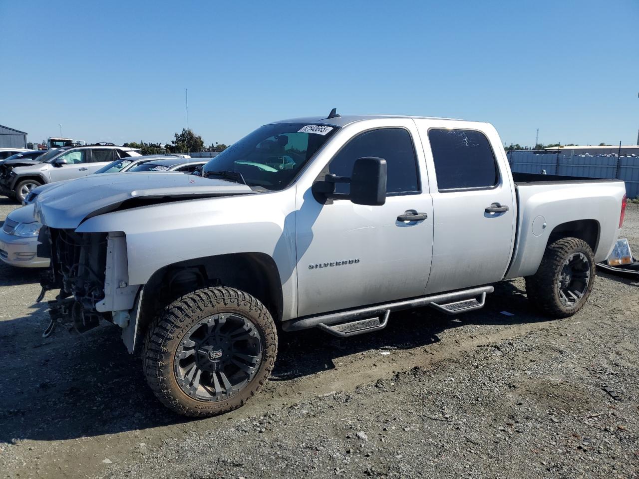 2011 Chevrolet Silverado K1500 Lt Silver vin: 3GCPKSE36BG214769