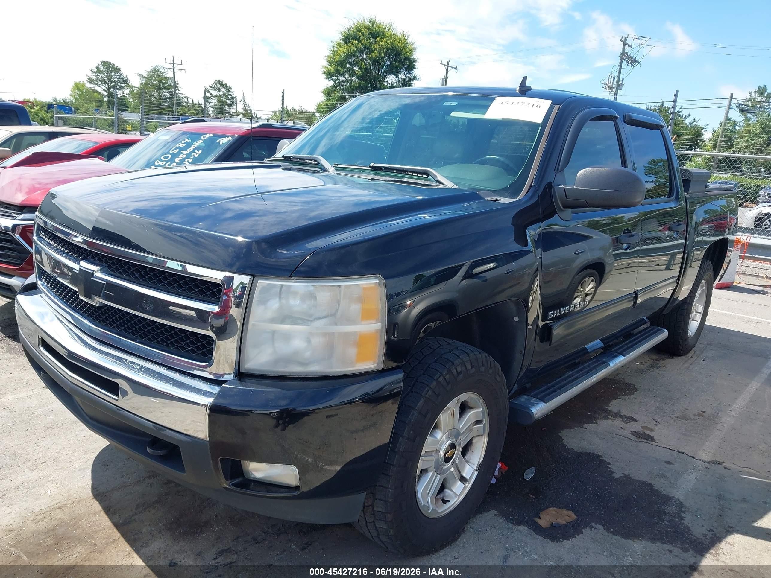 2011 Chevrolet Silverado 1500 Lt Black vin: 3GCPKSE36BG245018