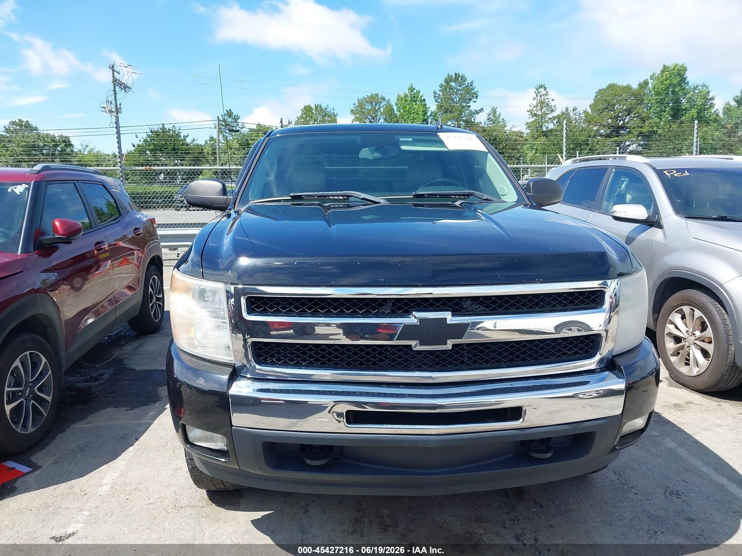 2011 Chevrolet Silverado 1500 Lt Black vin: 3GCPKSE36BG245018