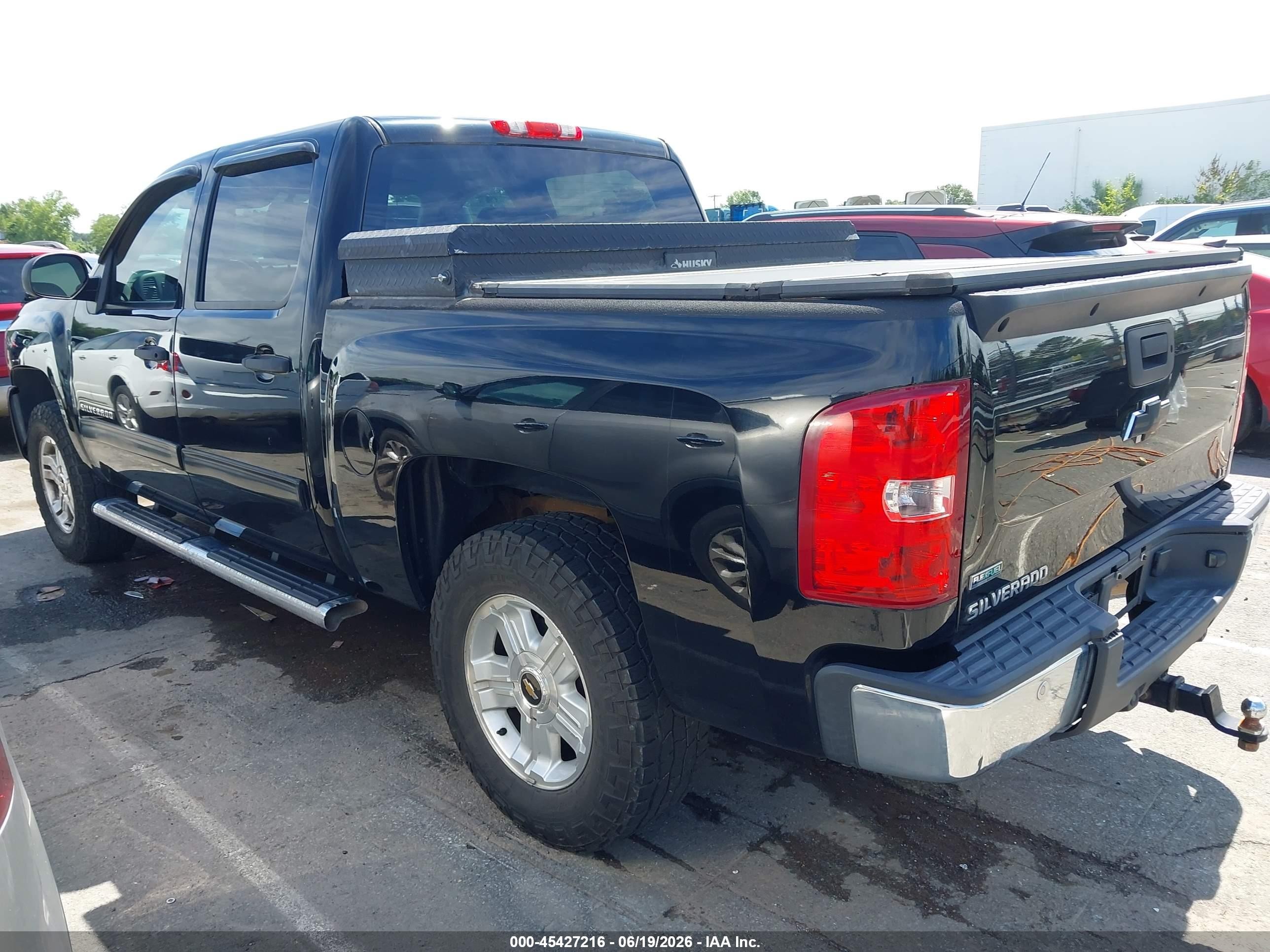 2011 Chevrolet Silverado 1500 Lt Black vin: 3GCPKSE36BG245018