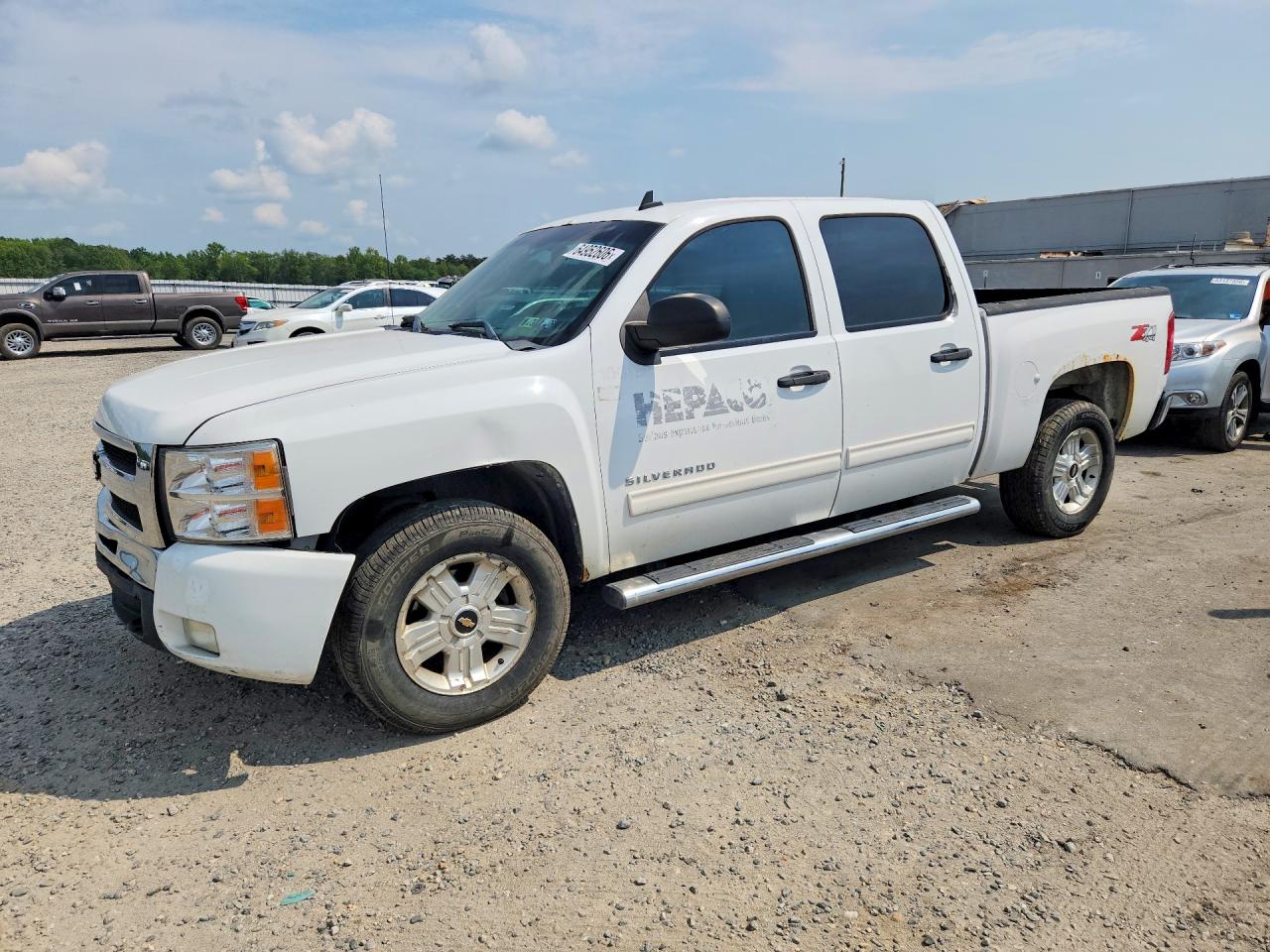 2011 Chevrolet Silverado K1500 Lt Белый vin: 3GCPKSE36BG251868