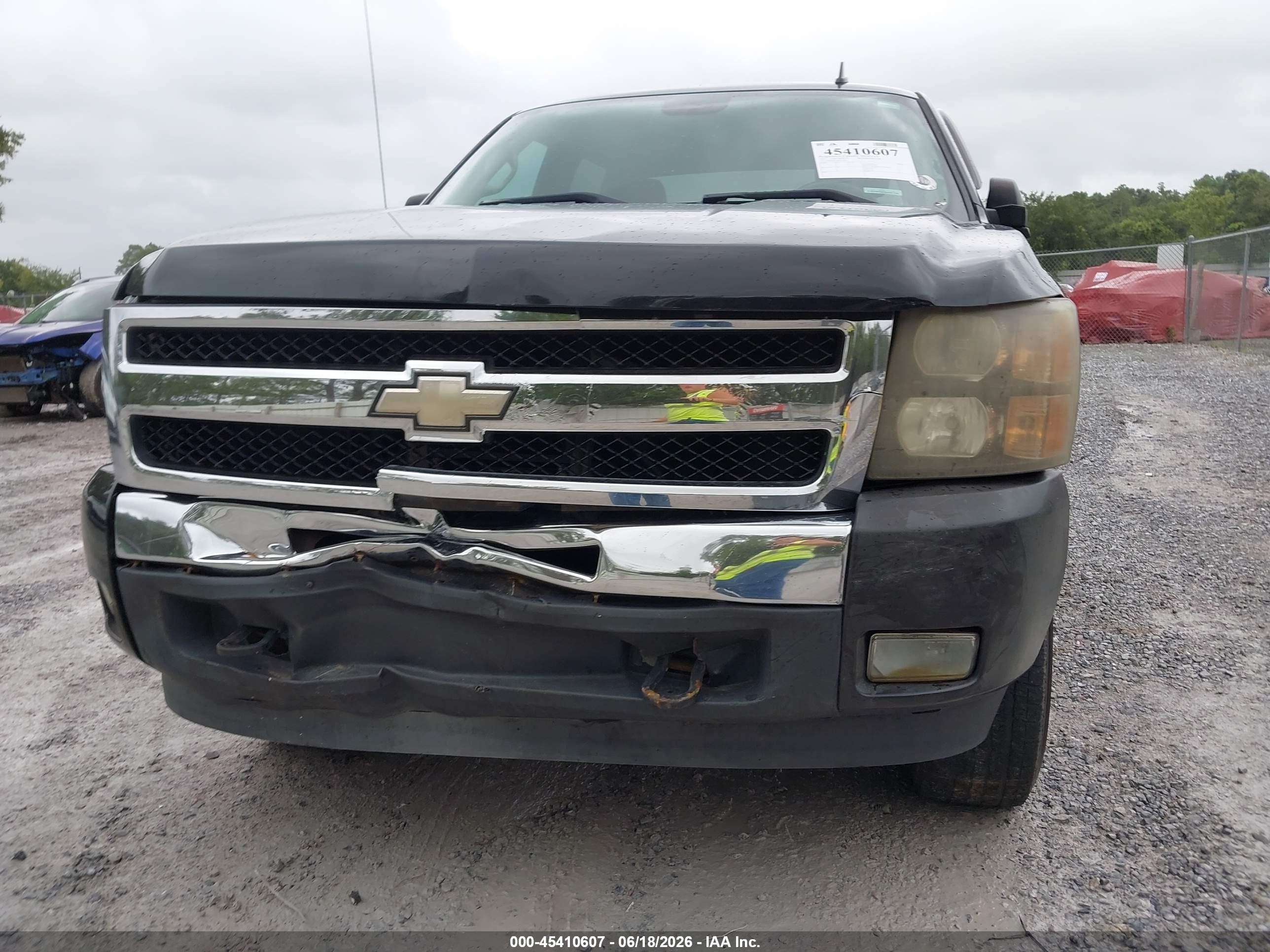 2011 Chevrolet Silverado 1500 Lt Black vin: 3GCPKSE36BG277029