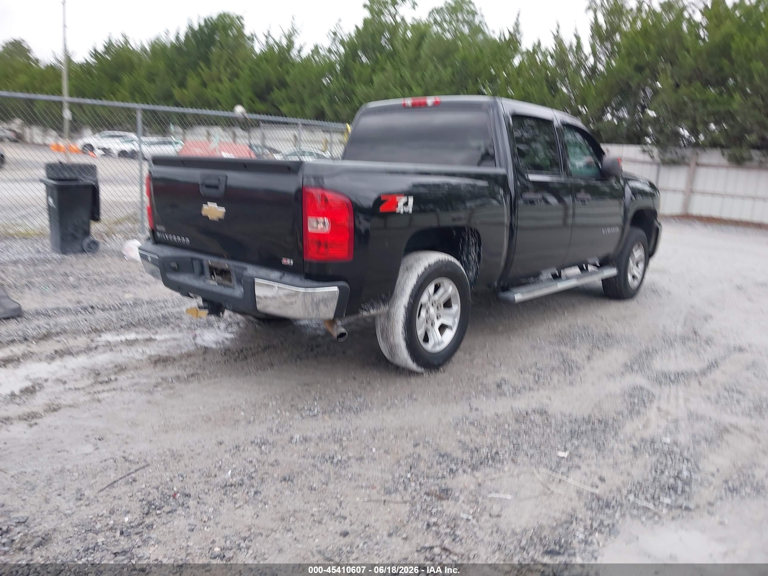 2011 Chevrolet Silverado 1500 Lt Black vin: 3GCPKSE36BG277029