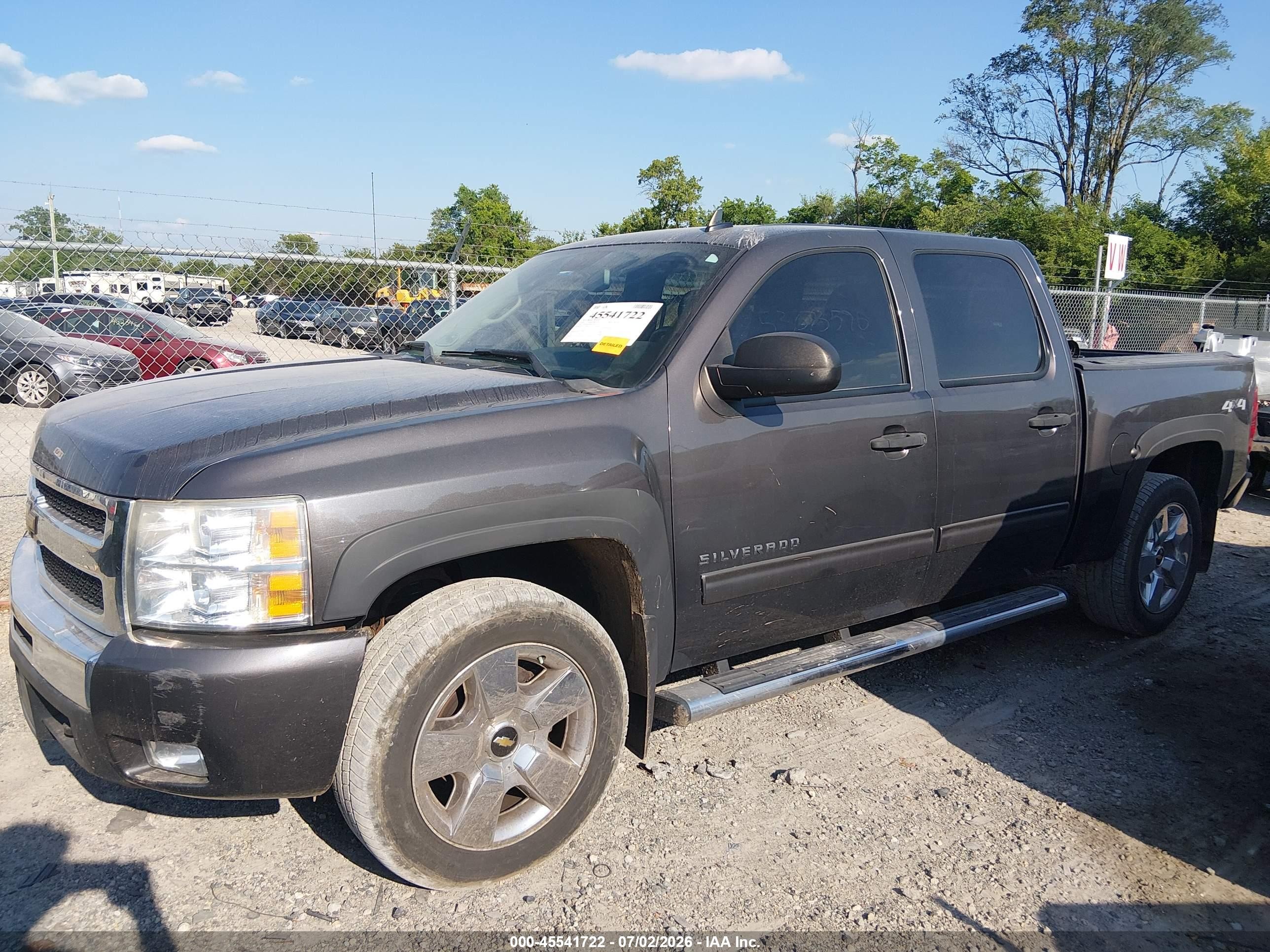 2011 Chevrolet Silverado 1500 Lt Gray vin: 3GCPKSE36BG293134