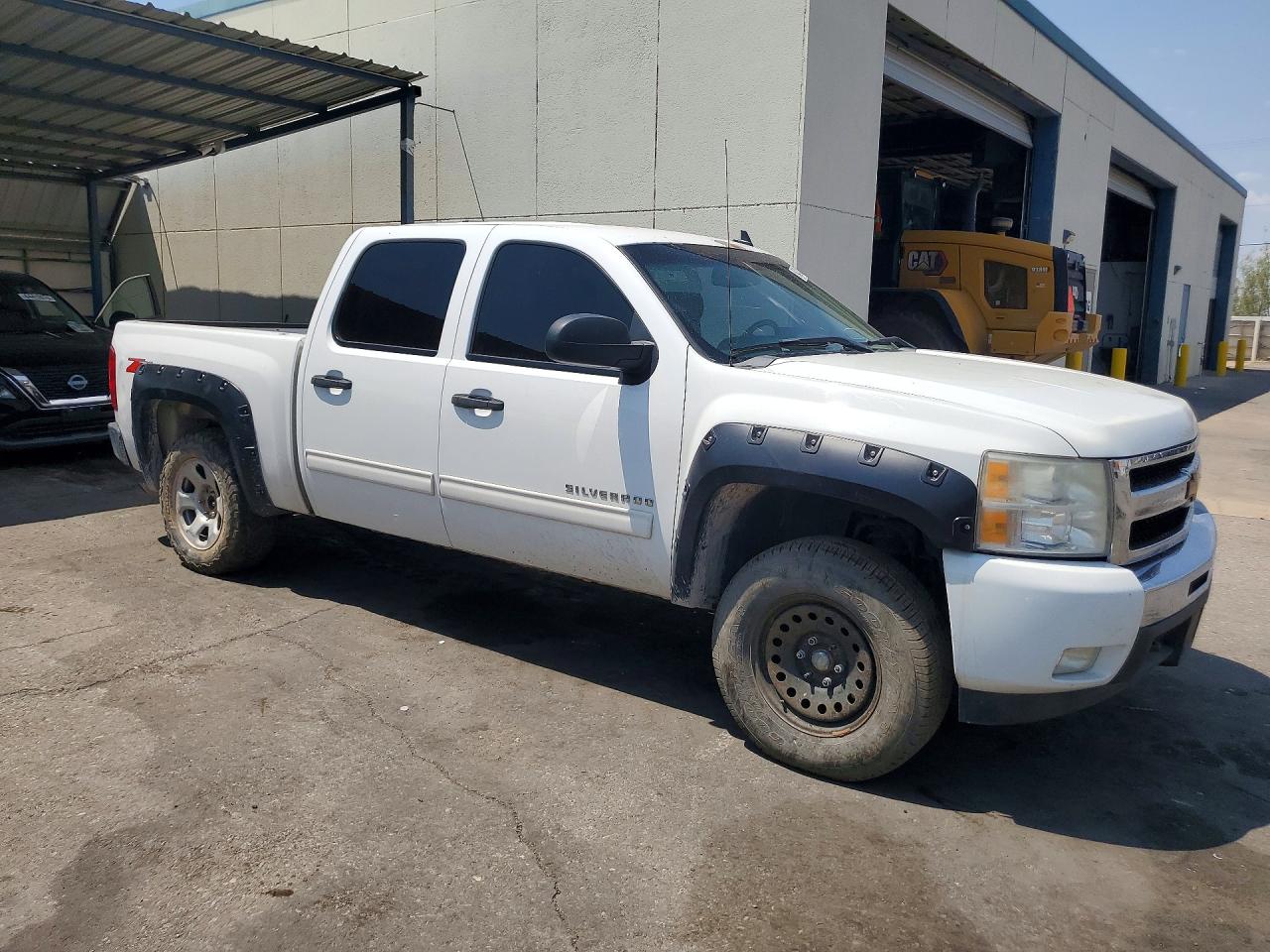 2011 Chevrolet Silverado K1500 Lt White vin: 3GCPKSE36BG370181