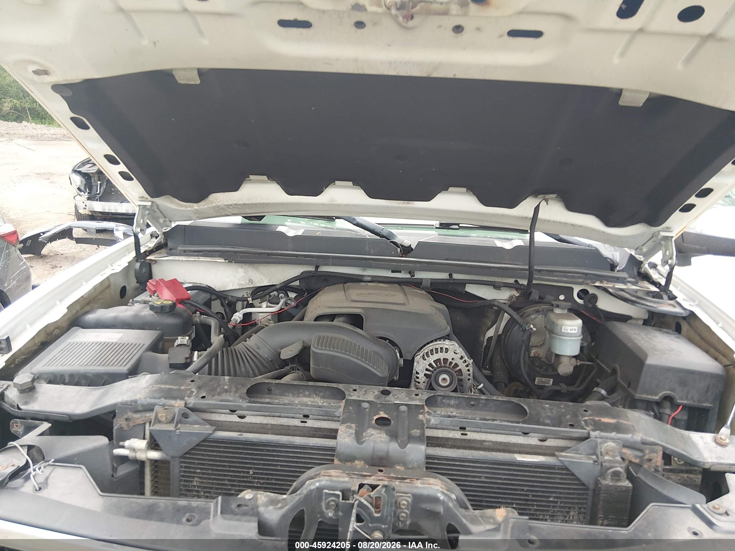 2011 Chevrolet Silverado K1500 Lt White vin: 3GCPKSE36BG393489