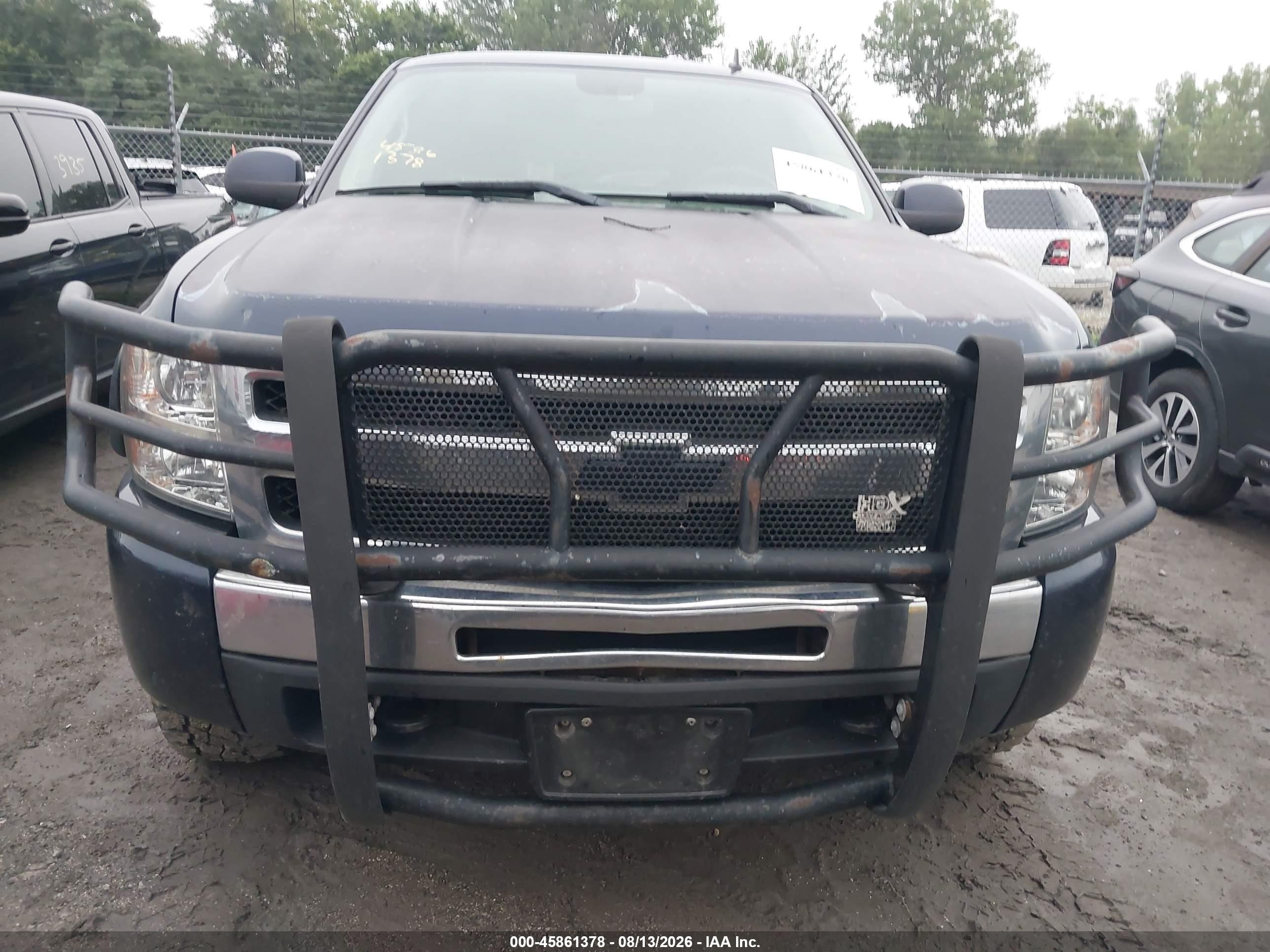 2011 Chevrolet Silverado 1500 Lt Blue vin: 3GCPKSE37BG100103