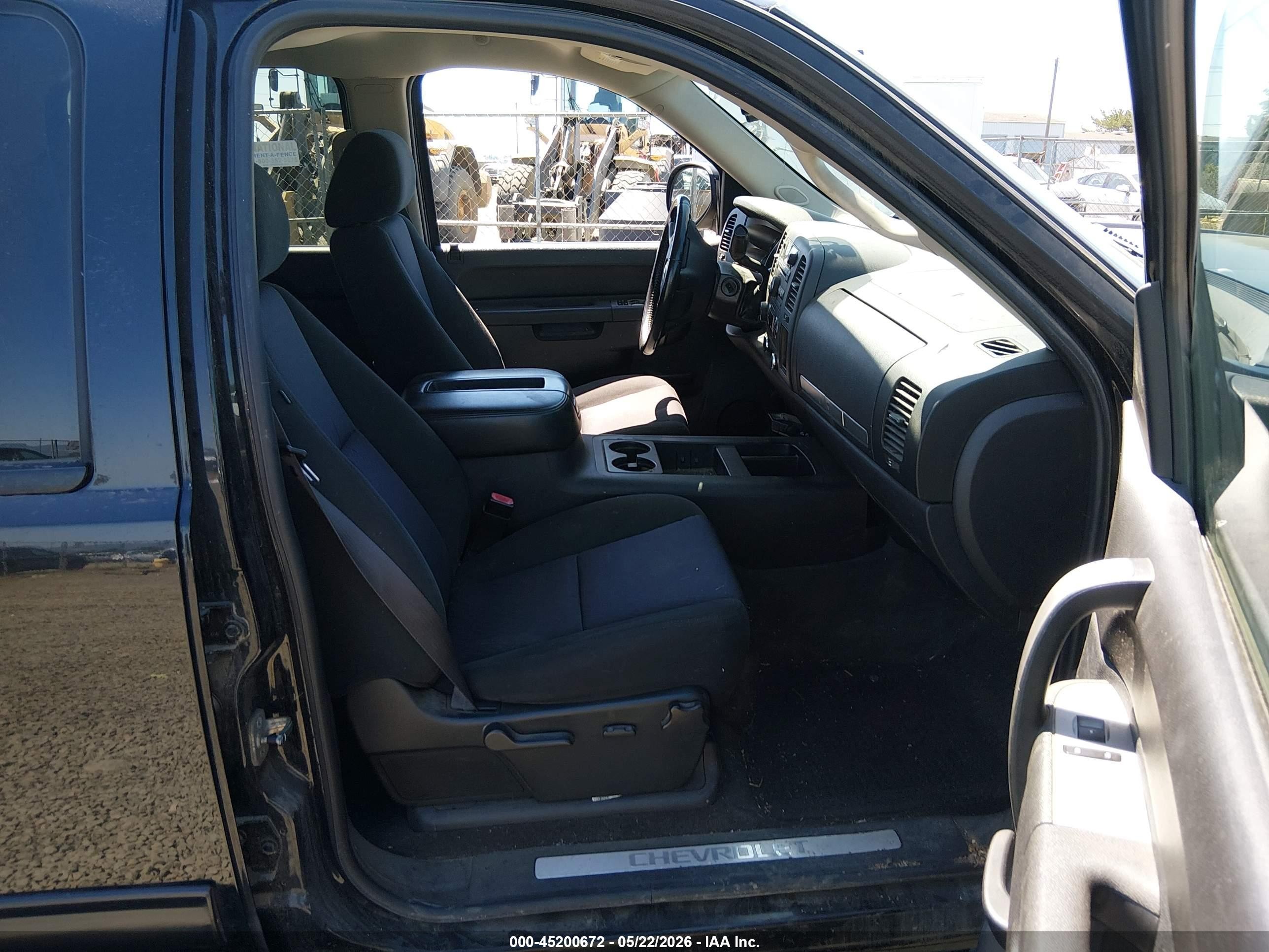 2011 Chevrolet Silverado 1500 Lt Black vin: 3GCPKSE37BG227529