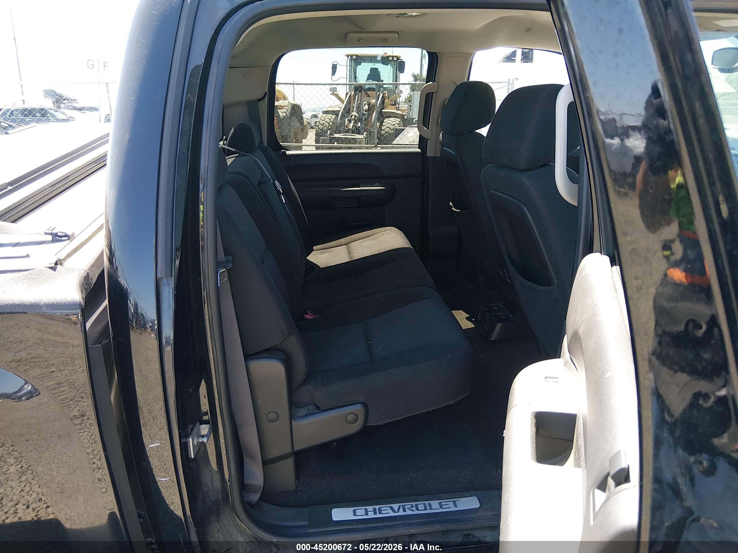 2011 Chevrolet Silverado 1500 Lt Black vin: 3GCPKSE37BG227529