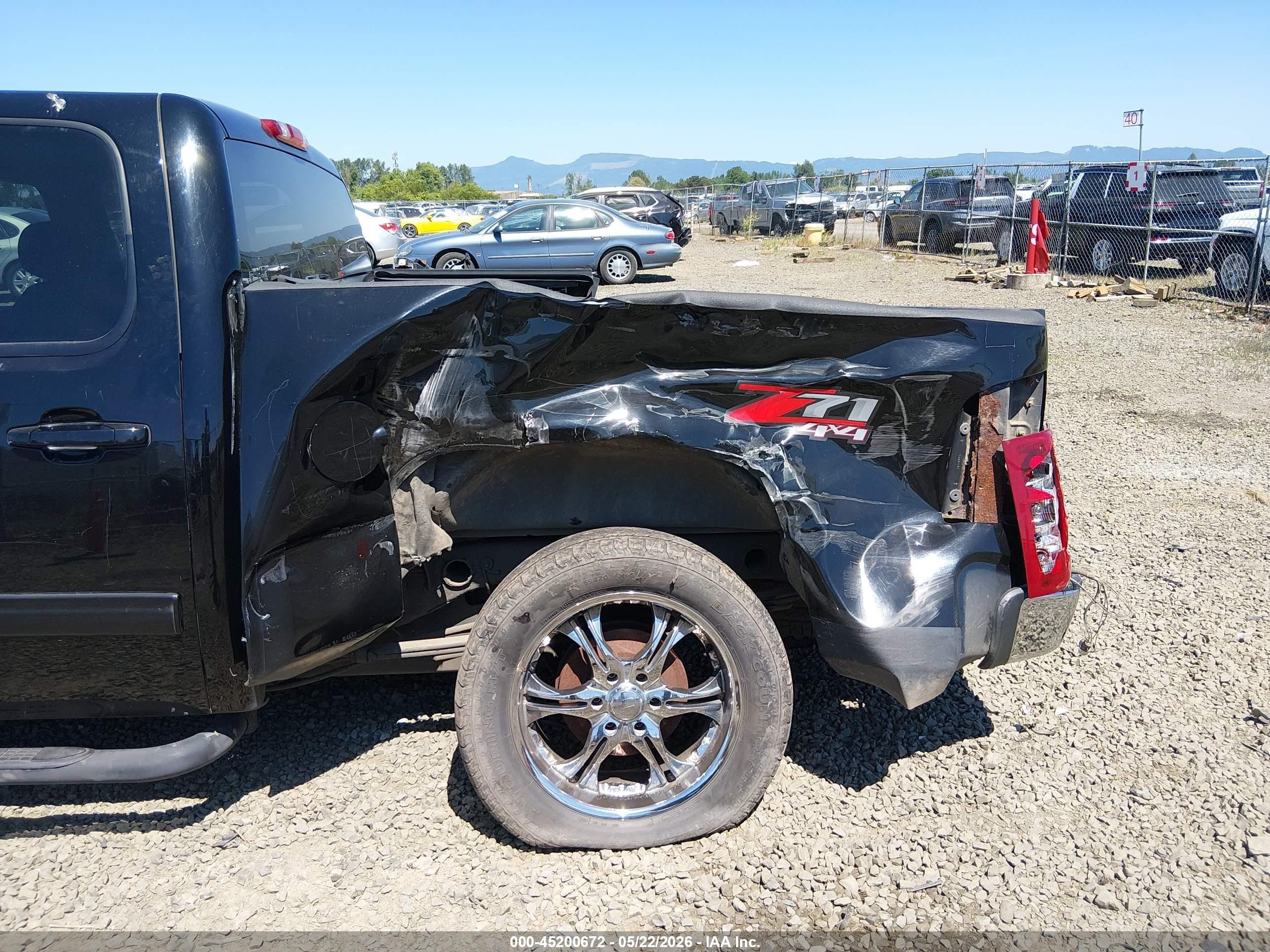 2011 Chevrolet Silverado 1500 Lt Black vin: 3GCPKSE37BG227529