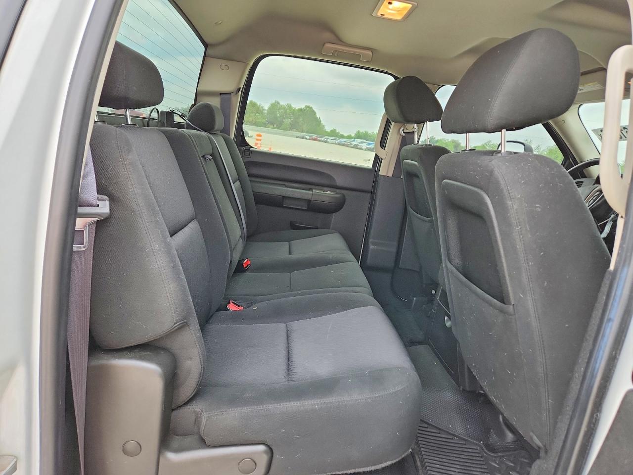 2011 Chevrolet Silverado K1500 Lt White vin: 3GCPKSE37BG308353