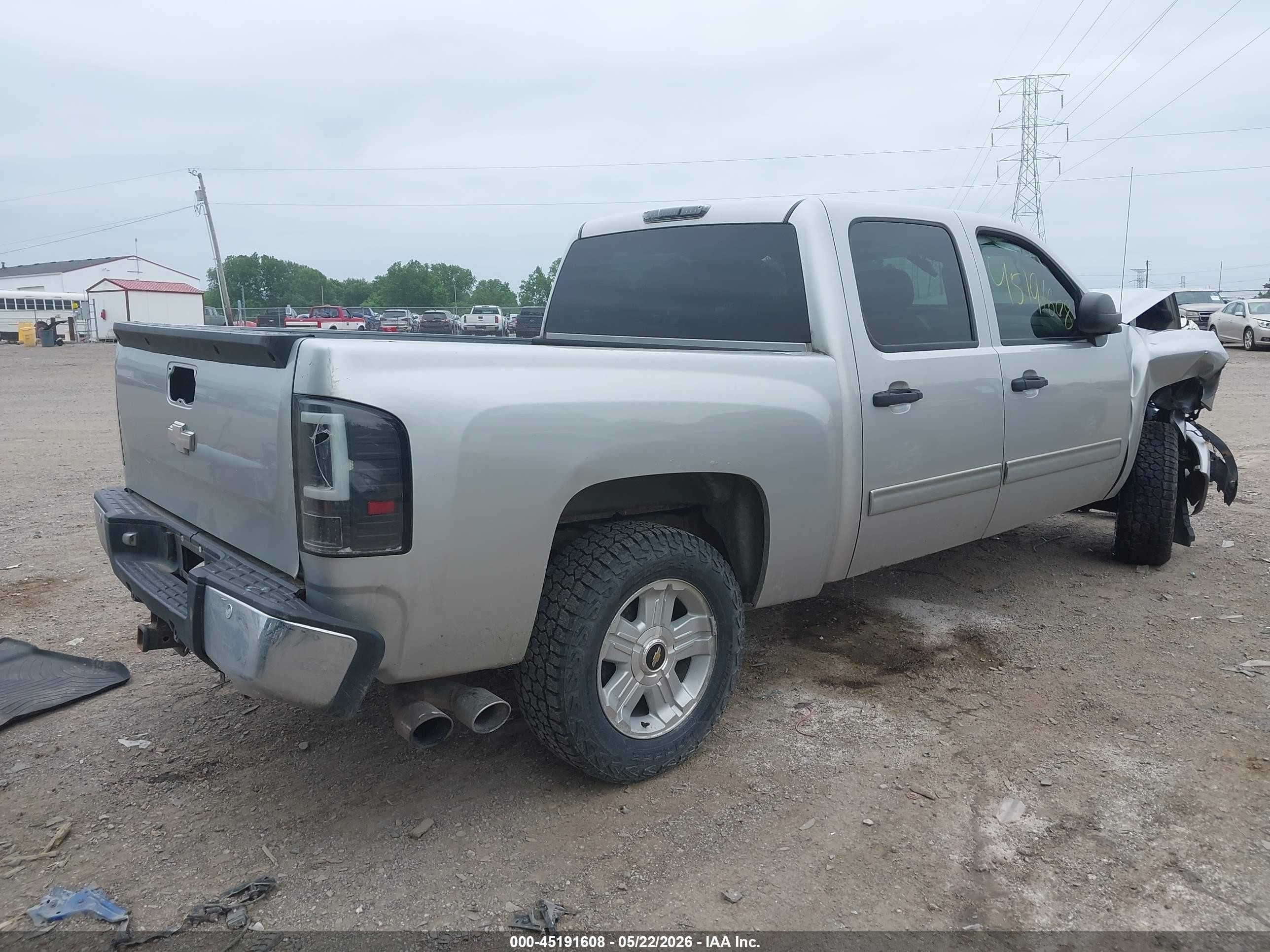2011 Chevrolet Silverado 1500 Lt Silver vin: 3GCPKSE37BG371906