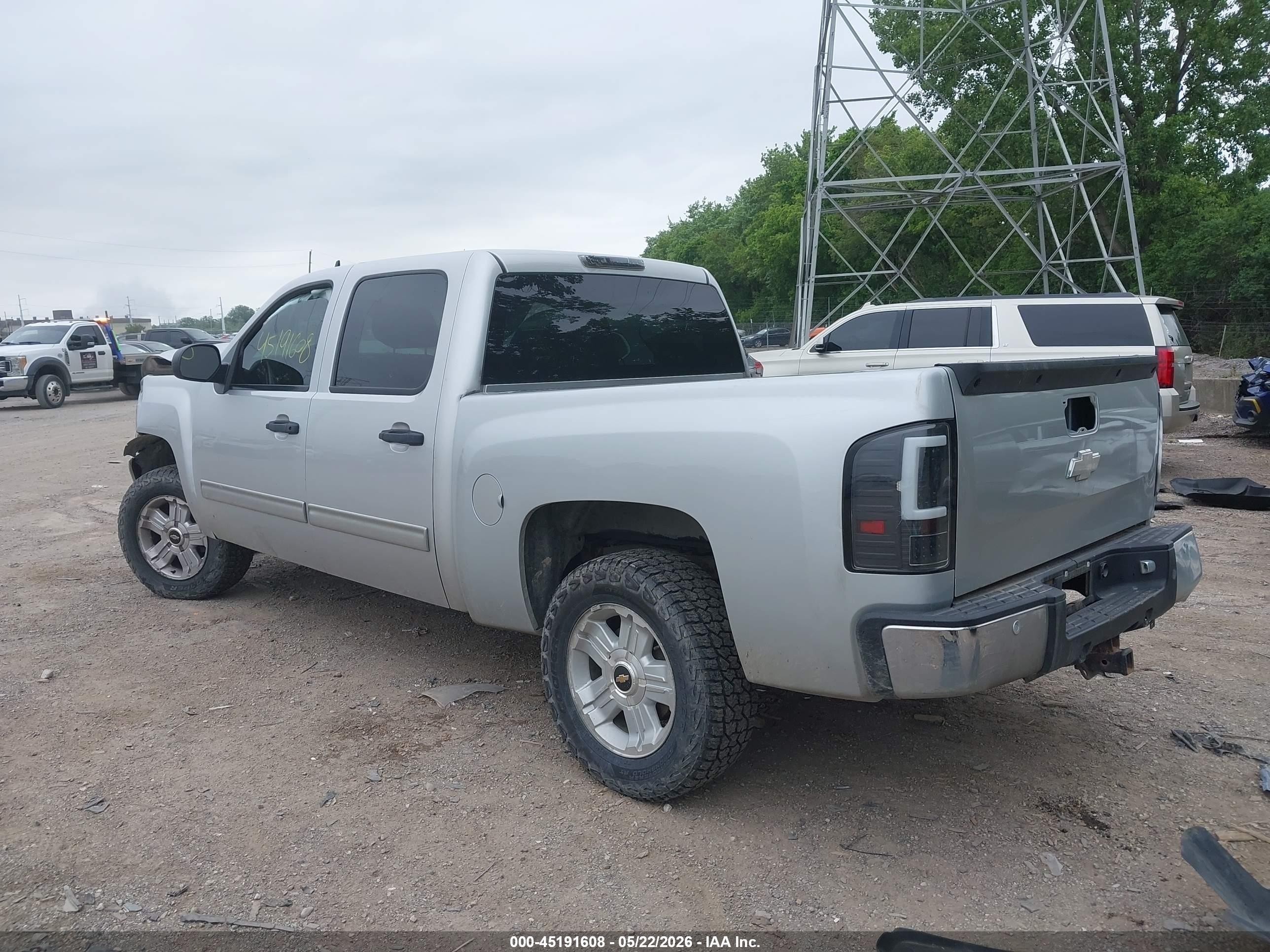 2011 Chevrolet Silverado 1500 Lt Silver vin: 3GCPKSE37BG371906
