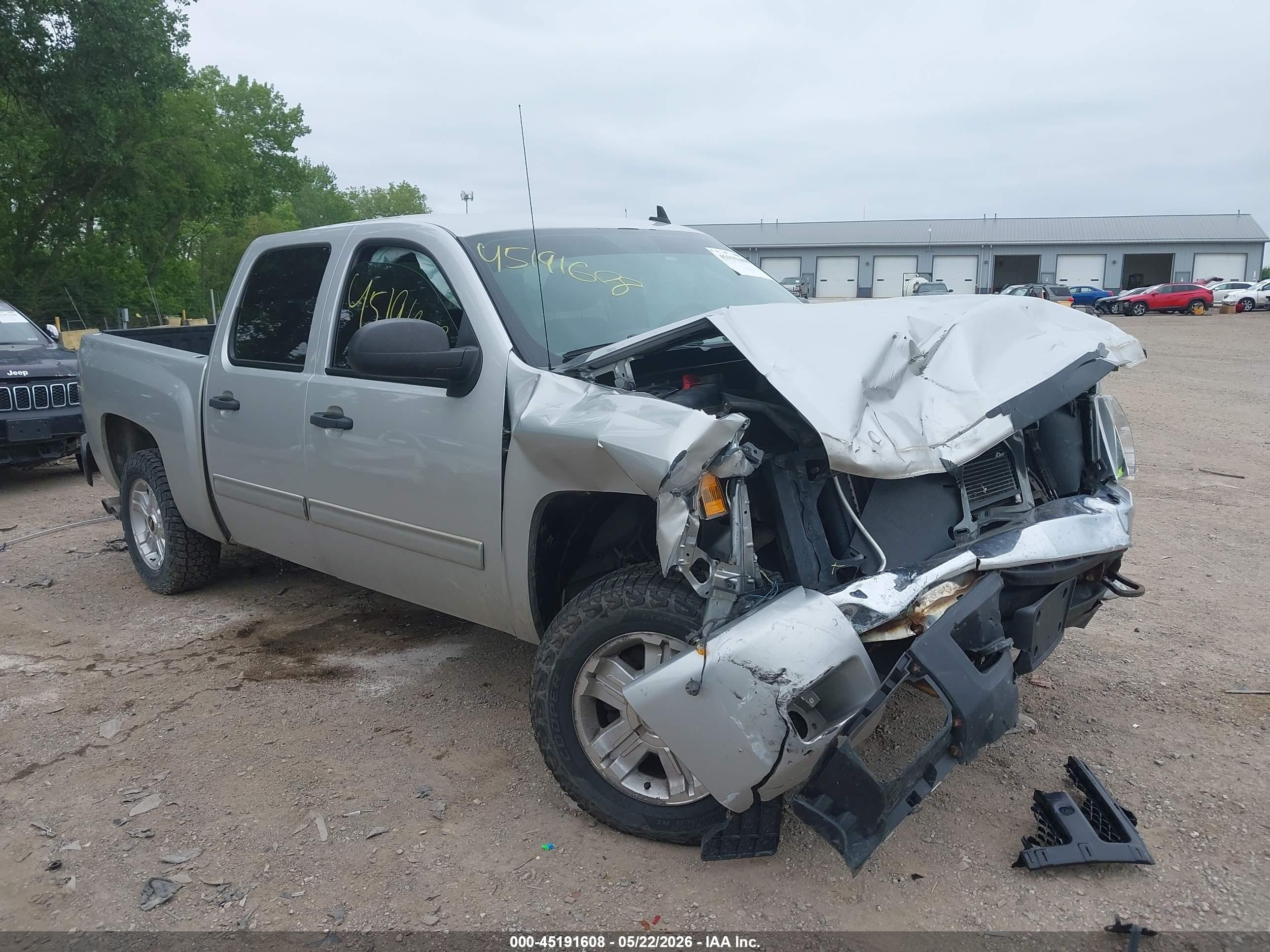 2011 Chevrolet Silverado 1500 Lt Silver vin: 3GCPKSE37BG371906