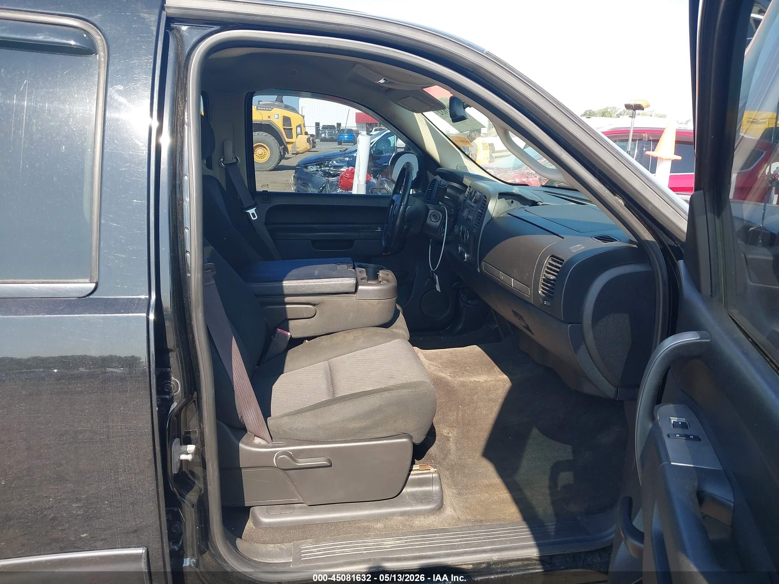 2011 Chevrolet Silverado 1500 Lt Black vin: 3GCPKSE37BG393615