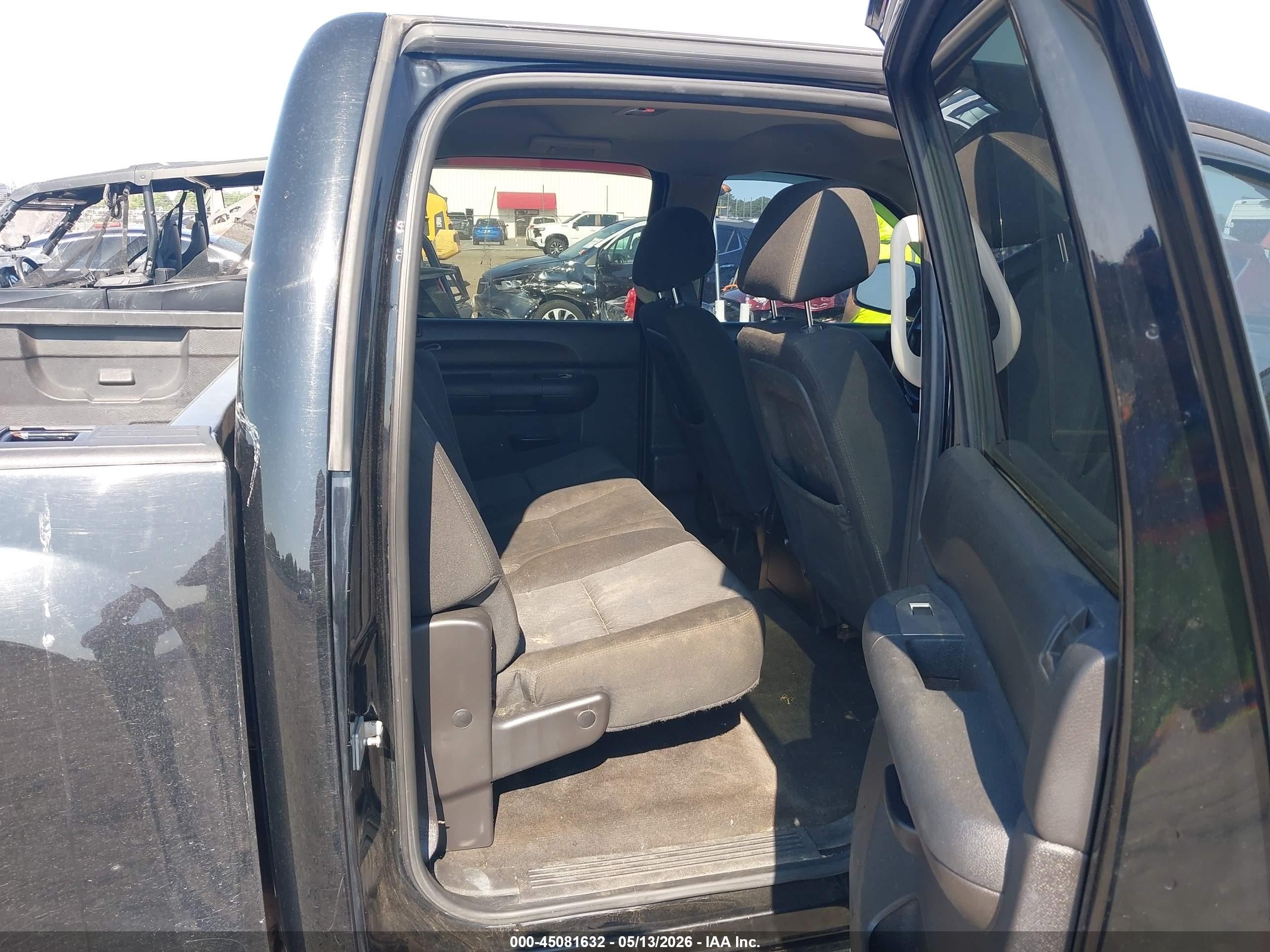 2011 Chevrolet Silverado 1500 Lt Black vin: 3GCPKSE37BG393615