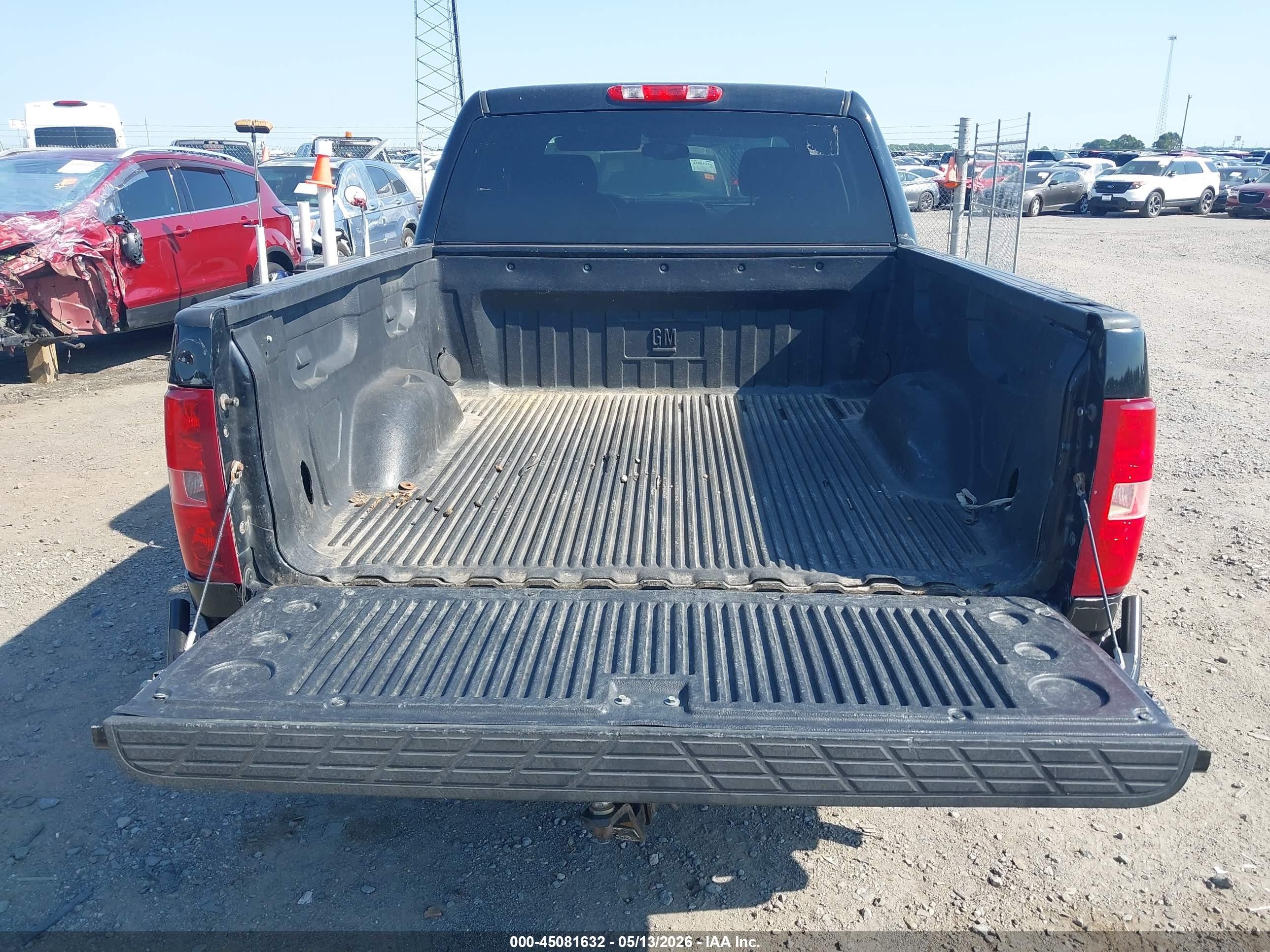 2011 Chevrolet Silverado 1500 Lt Black vin: 3GCPKSE37BG393615