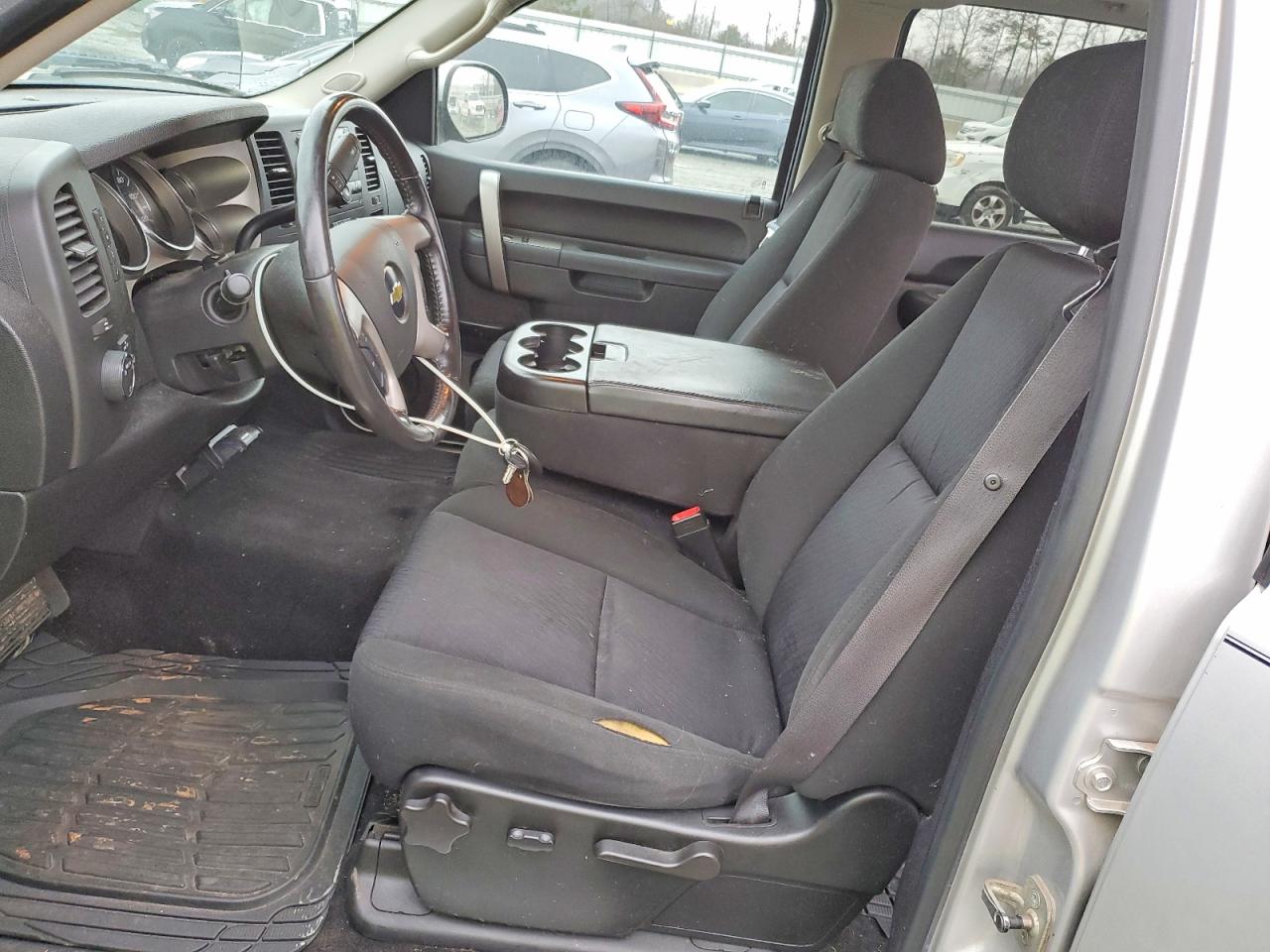 2011 Chevrolet Silverado K1500 Lt Silver vin: 3GCPKSE38BG138634