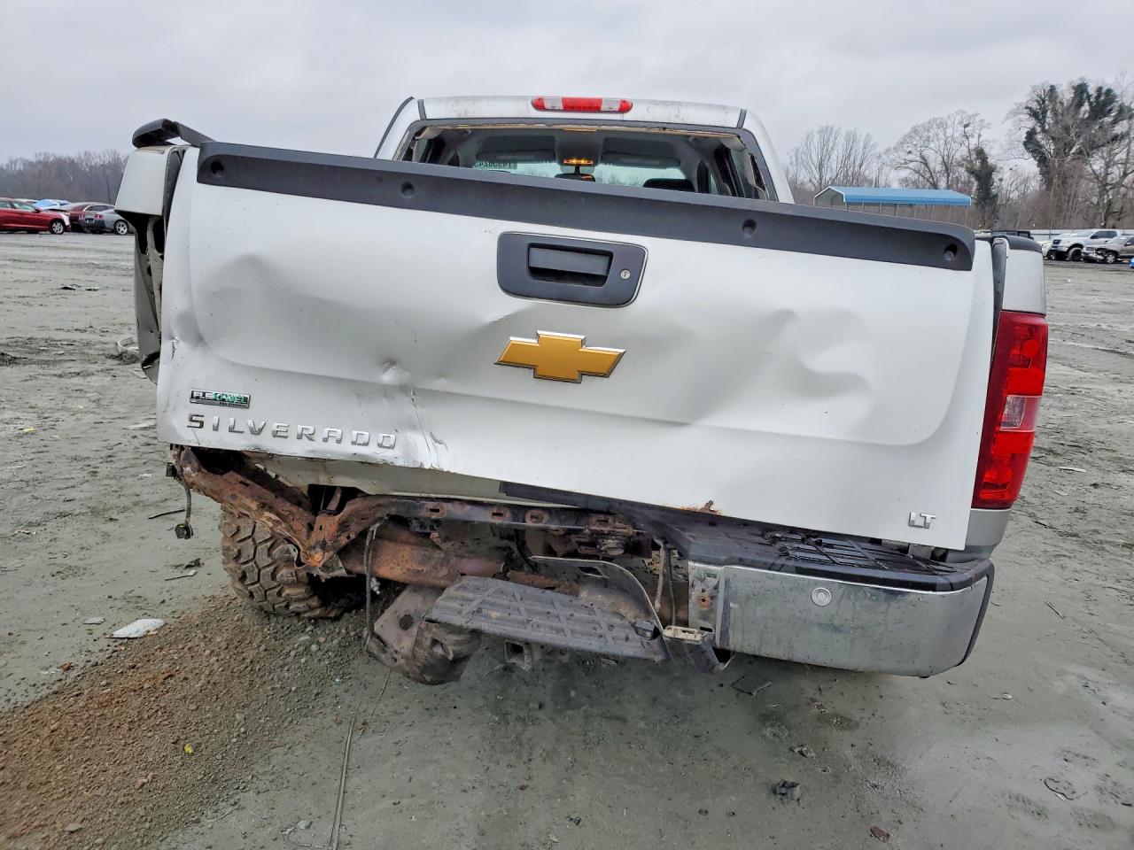 2011 Chevrolet Silverado K1500 Lt Silver vin: 3GCPKSE38BG138634