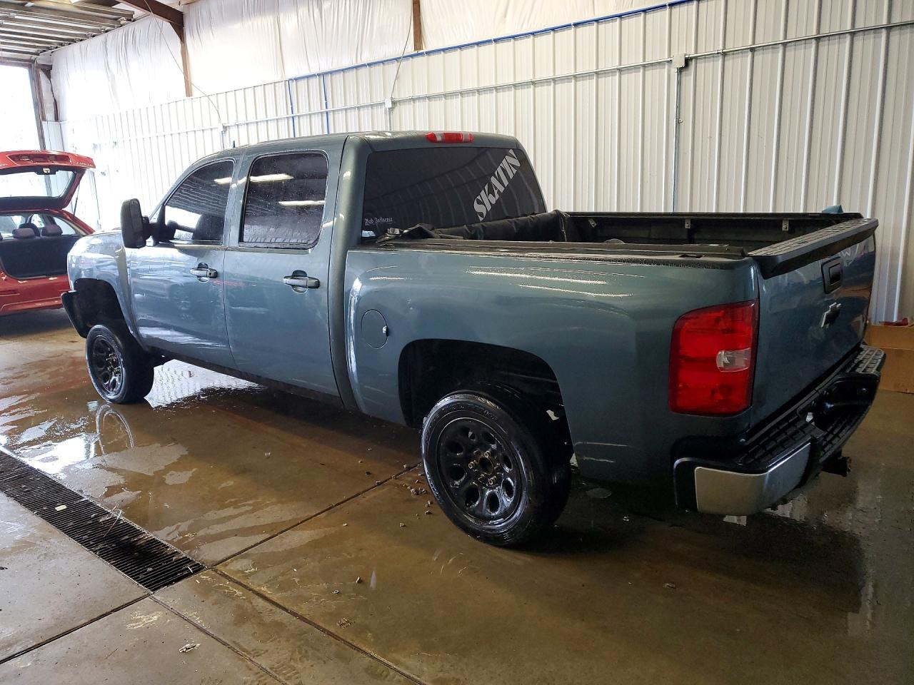 2011 Chevrolet Silverado K1500 Lt Blue vin: 3GCPKSE38BG171195