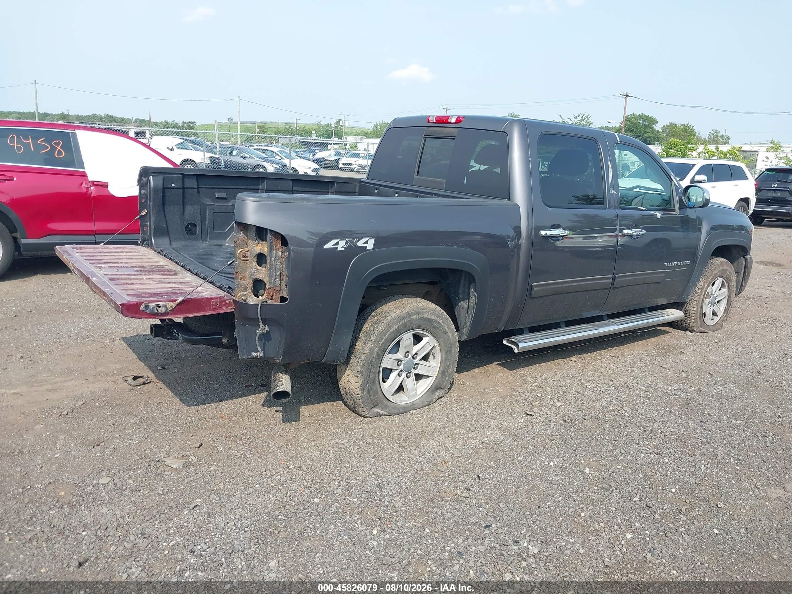 2011 Chevrolet Silverado 1500 Lt Gray vin: 3GCPKSE38BG244579