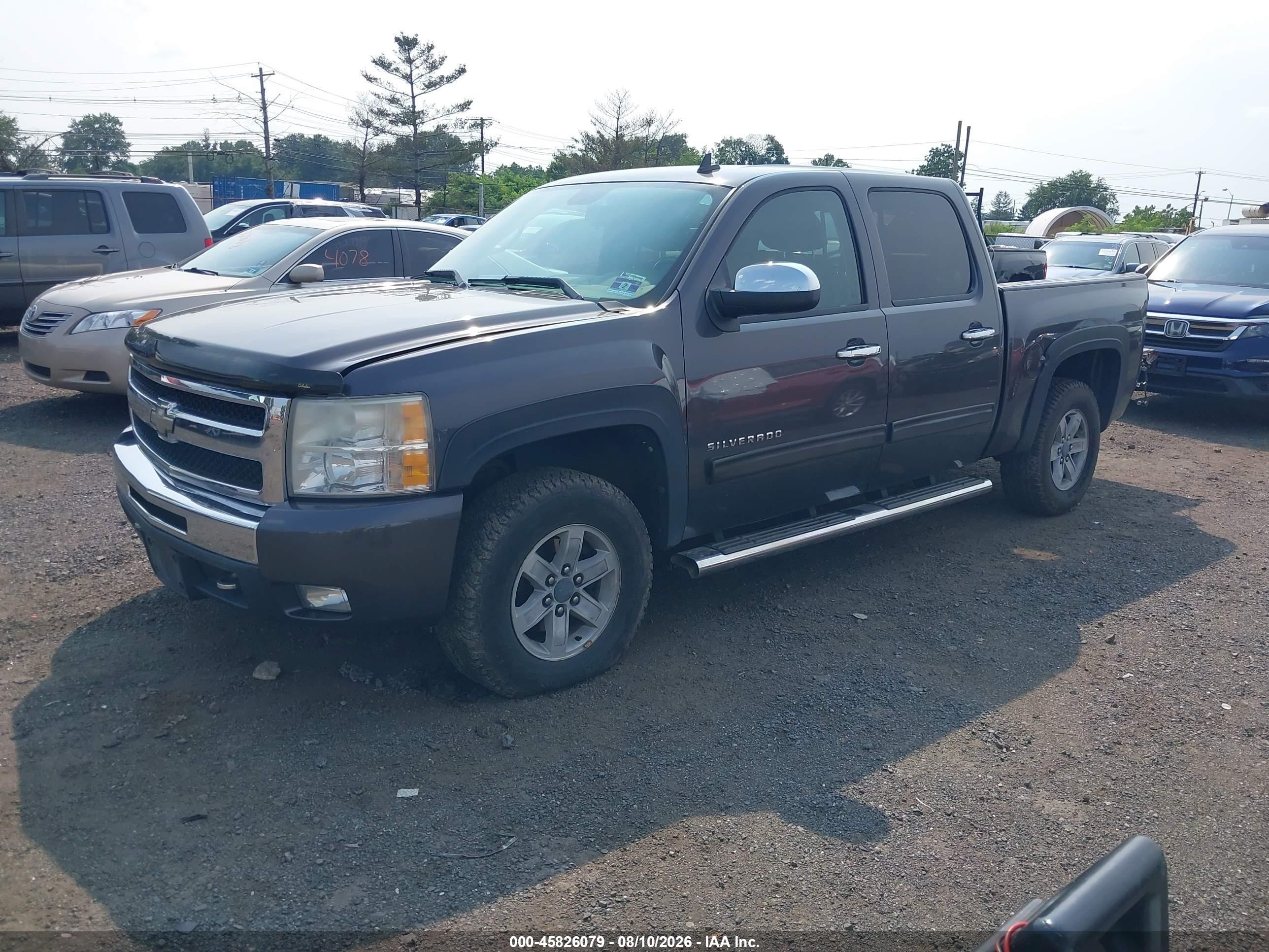 2011 Chevrolet Silverado 1500 Lt Gray vin: 3GCPKSE38BG244579