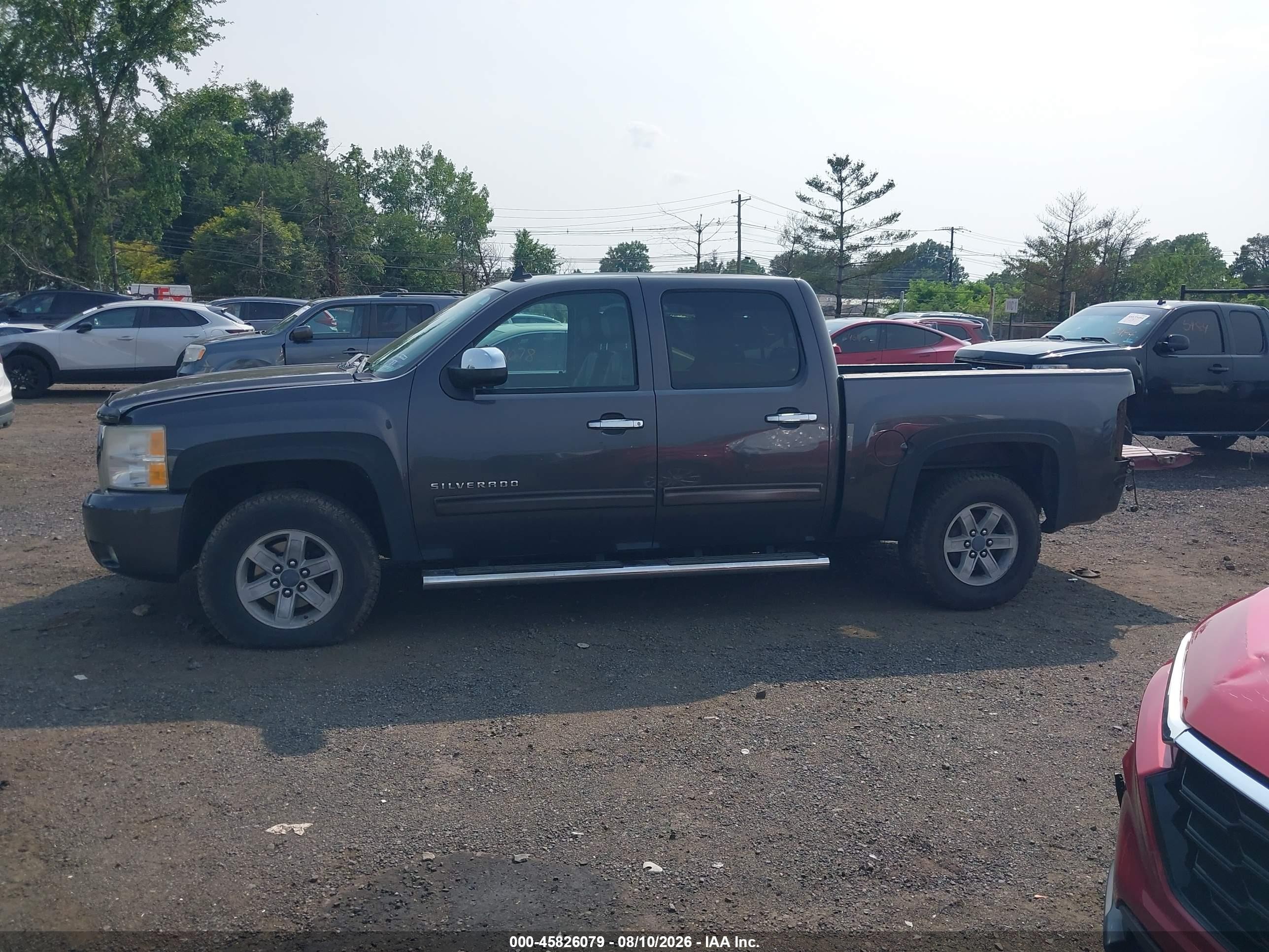 2011 Chevrolet Silverado 1500 Lt Gray vin: 3GCPKSE38BG244579
