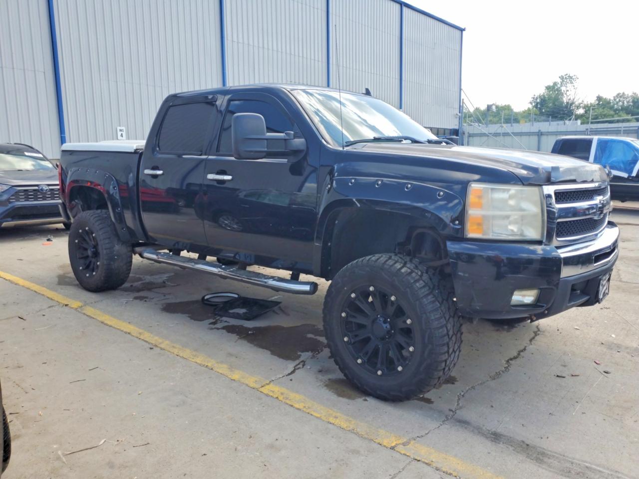2011 Chevrolet Silverado K1500 Lt Black vin: 3GCPKSE38BG303078