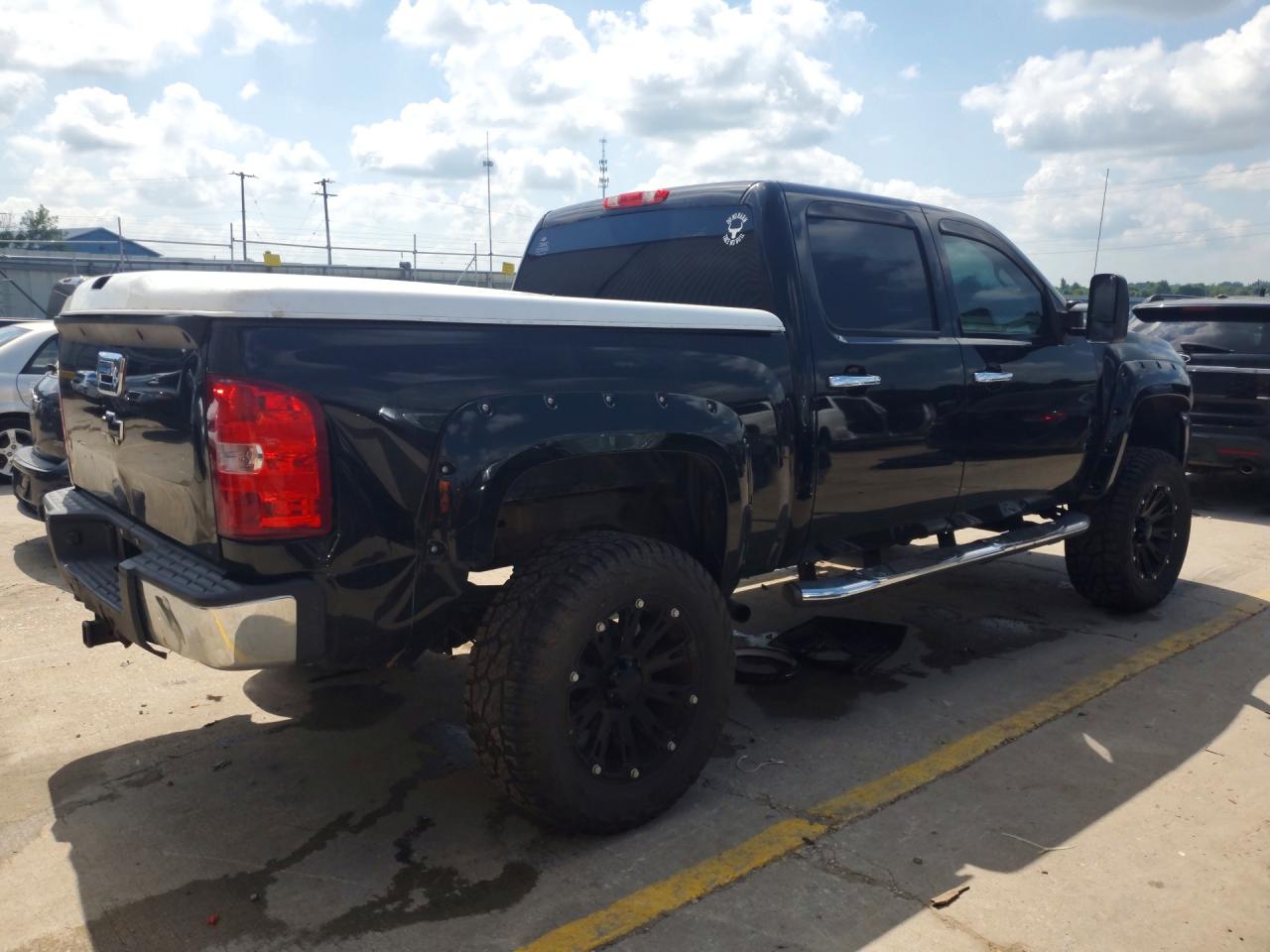 2011 Chevrolet Silverado K1500 Lt Black vin: 3GCPKSE38BG303078