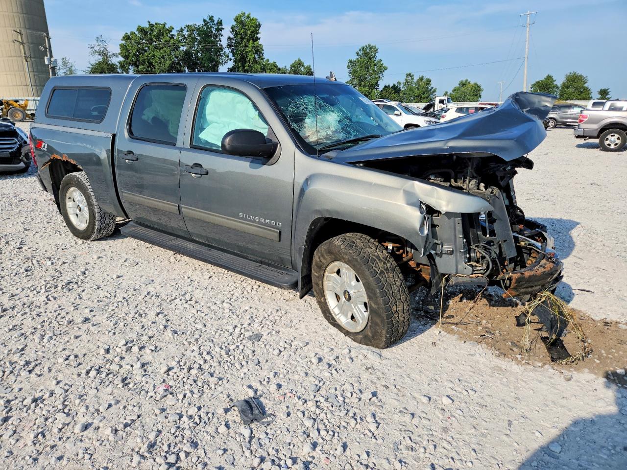 2011 Chevrolet Silverado K1500 Lt Серый vin: 3GCPKSE38BG310449