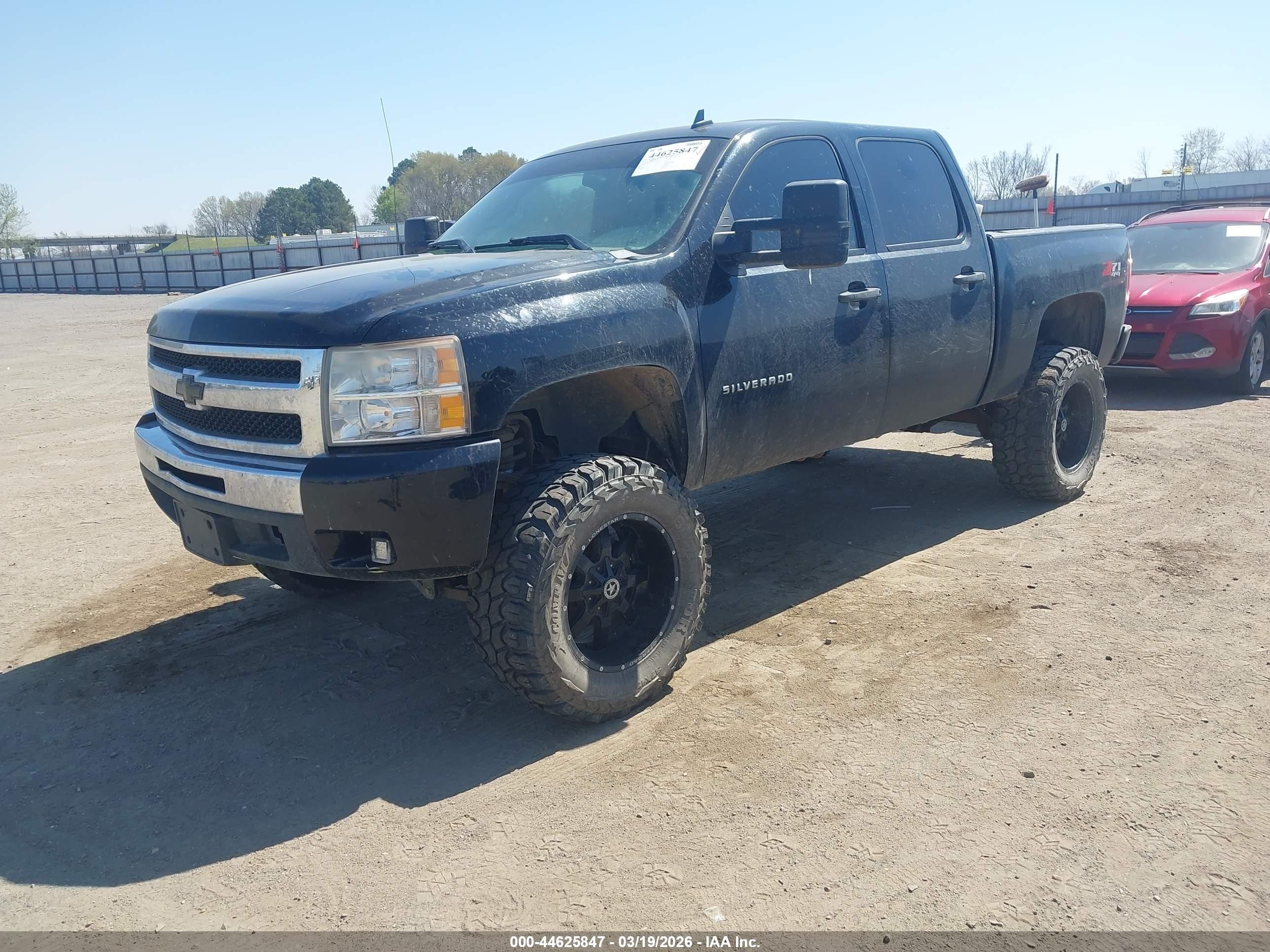 2011 Chevrolet Silverado 1500 Lt Black vin: 3GCPKSE38BG318938