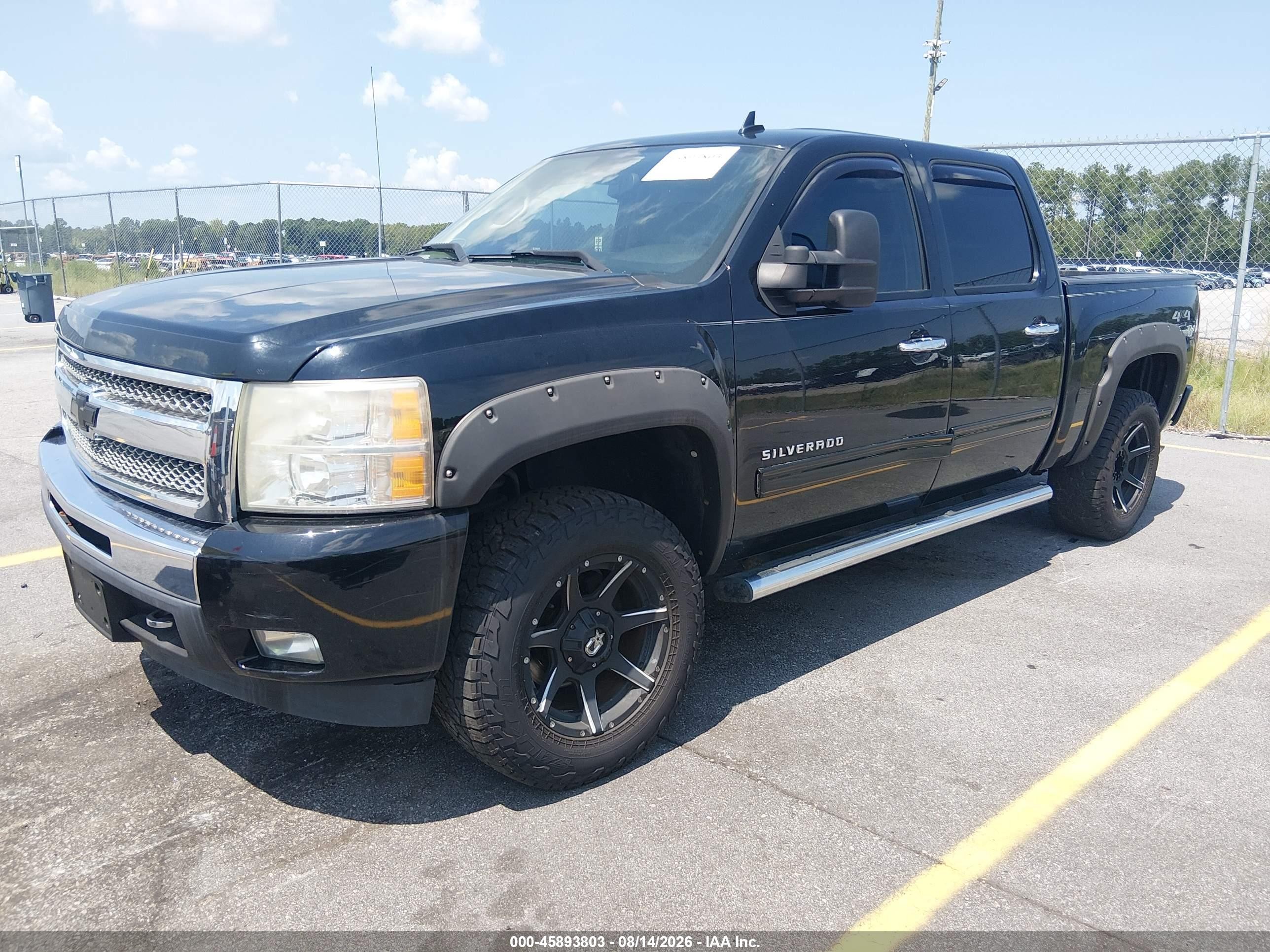 2011 Chevrolet Silverado 1500 Lt Черный vin: 3GCPKSE38BG341149