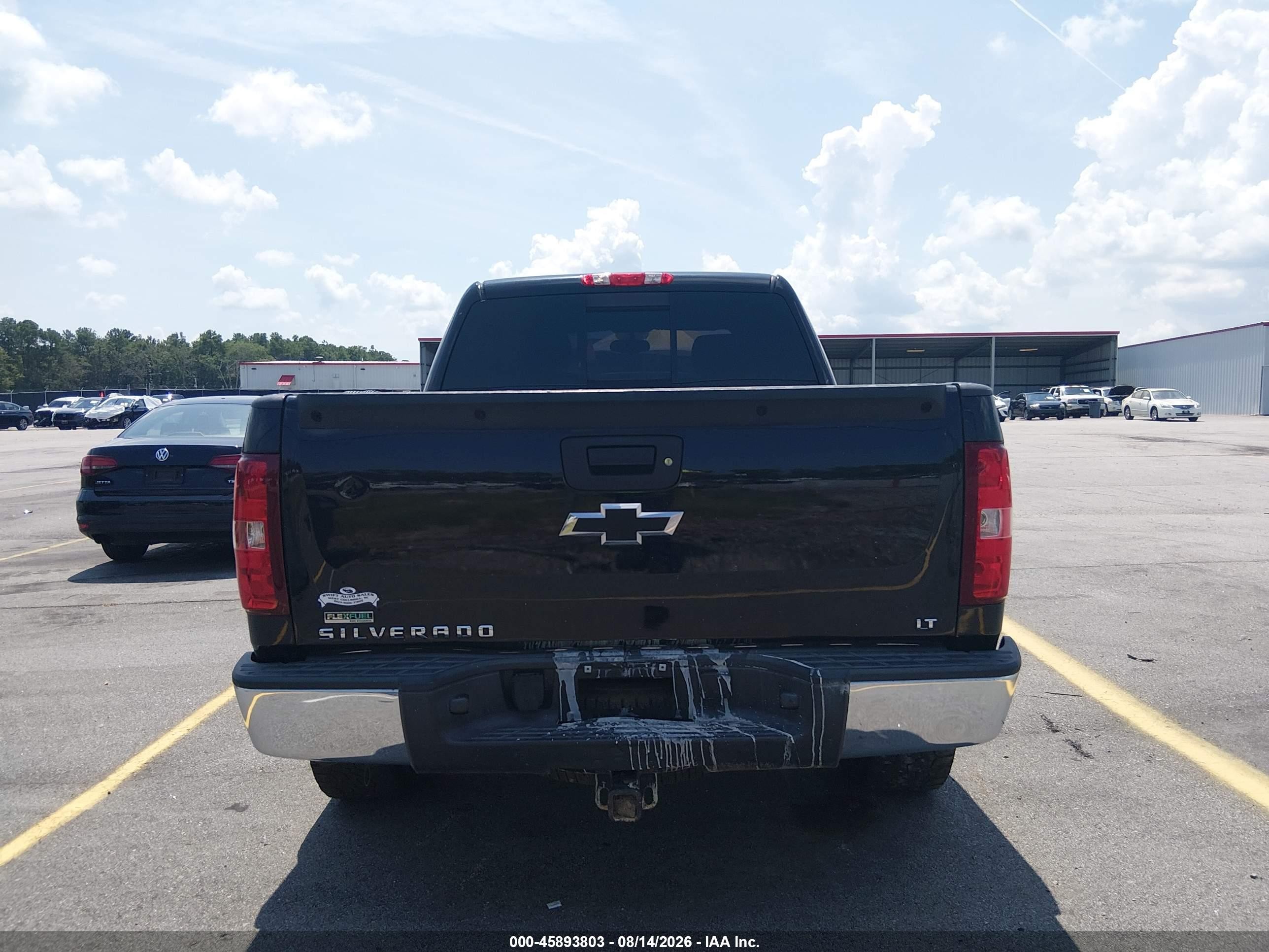 2011 Chevrolet Silverado 1500 Lt Черный vin: 3GCPKSE38BG341149