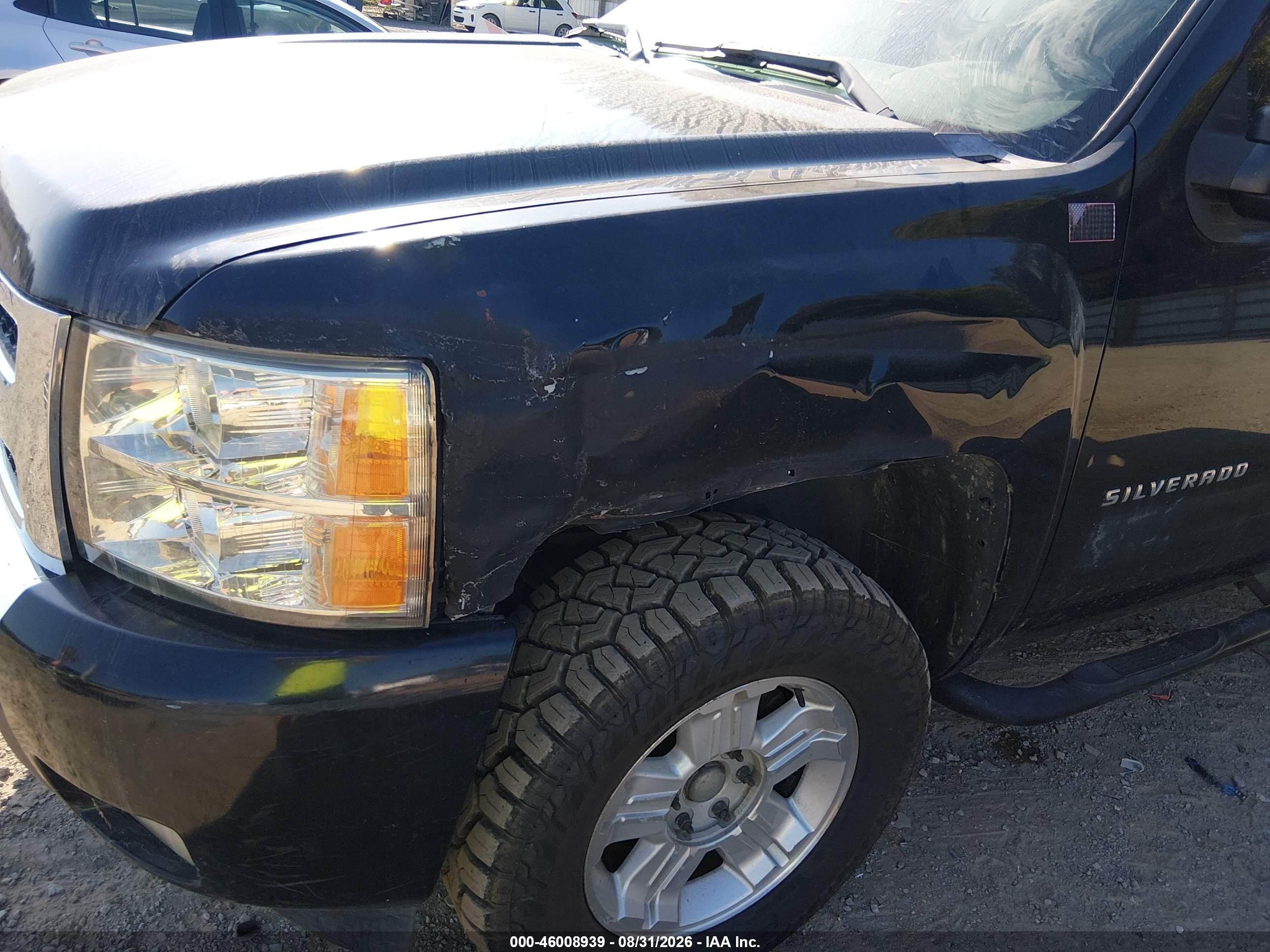 2011 Chevrolet Silverado 1500 Lt Черный vin: 3GCPKSE38BG375883