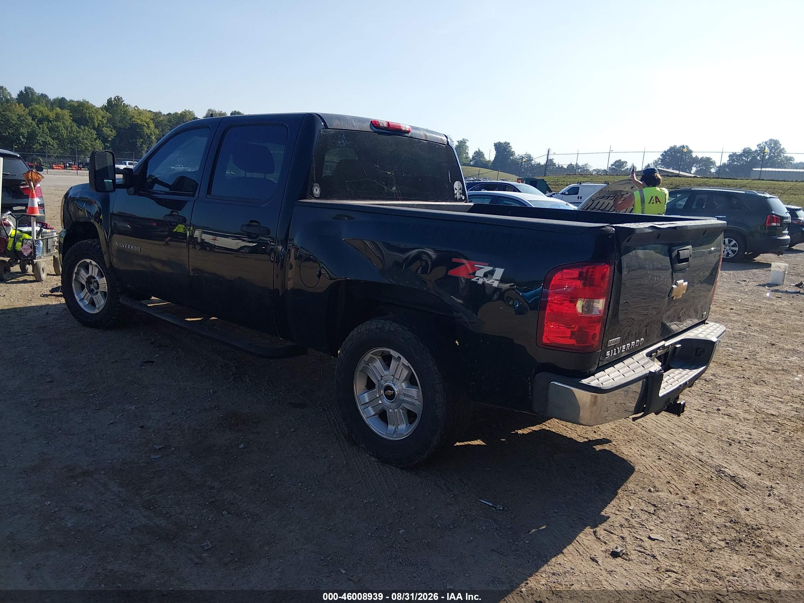 2011 Chevrolet Silverado 1500 Lt Черный vin: 3GCPKSE38BG375883