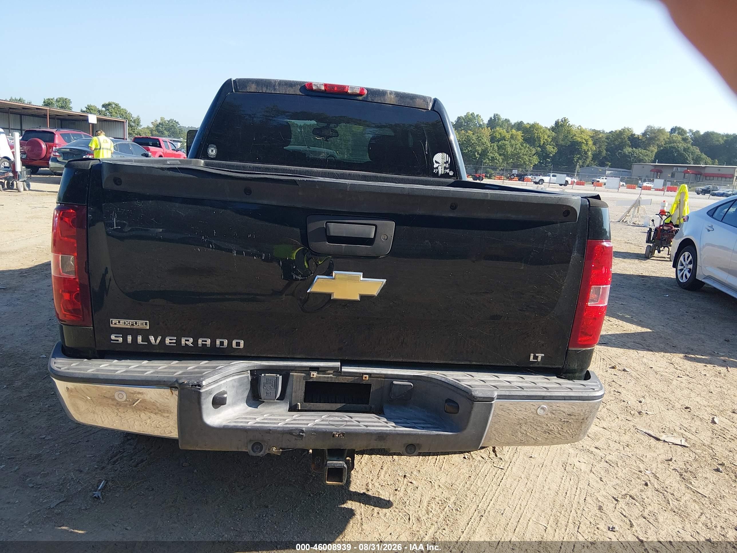 2011 Chevrolet Silverado 1500 Lt Черный vin: 3GCPKSE38BG375883