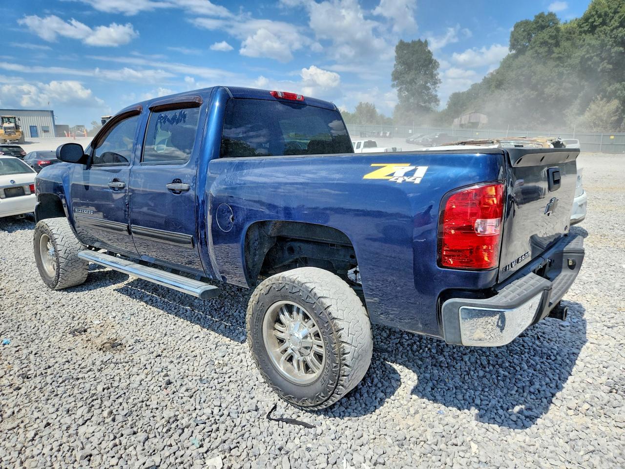 2011 Chevrolet Silverado K1500 Lt Синий vin: 3GCPKSE39BG138979