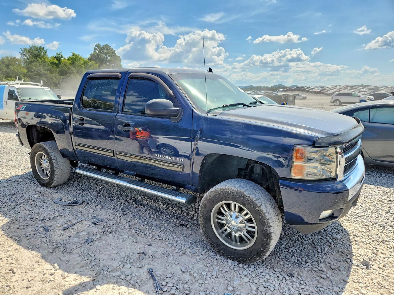 2011 Chevrolet Silverado K1500 Lt Синий vin: 3GCPKSE39BG138979