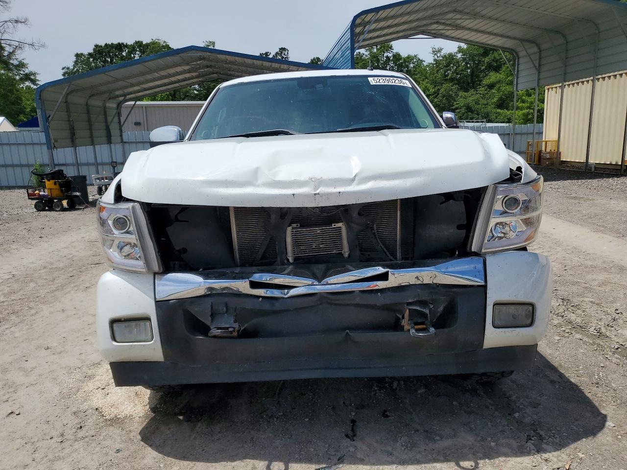 2011 Chevrolet Silverado K1500 Lt White vin: 3GCPKSE39BG151098