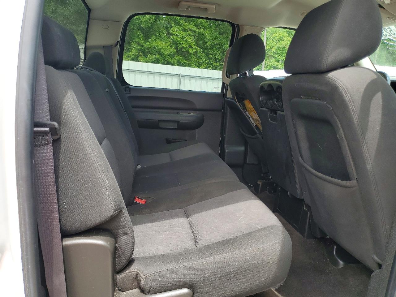 2011 Chevrolet Silverado K1500 Lt White vin: 3GCPKSE39BG151098