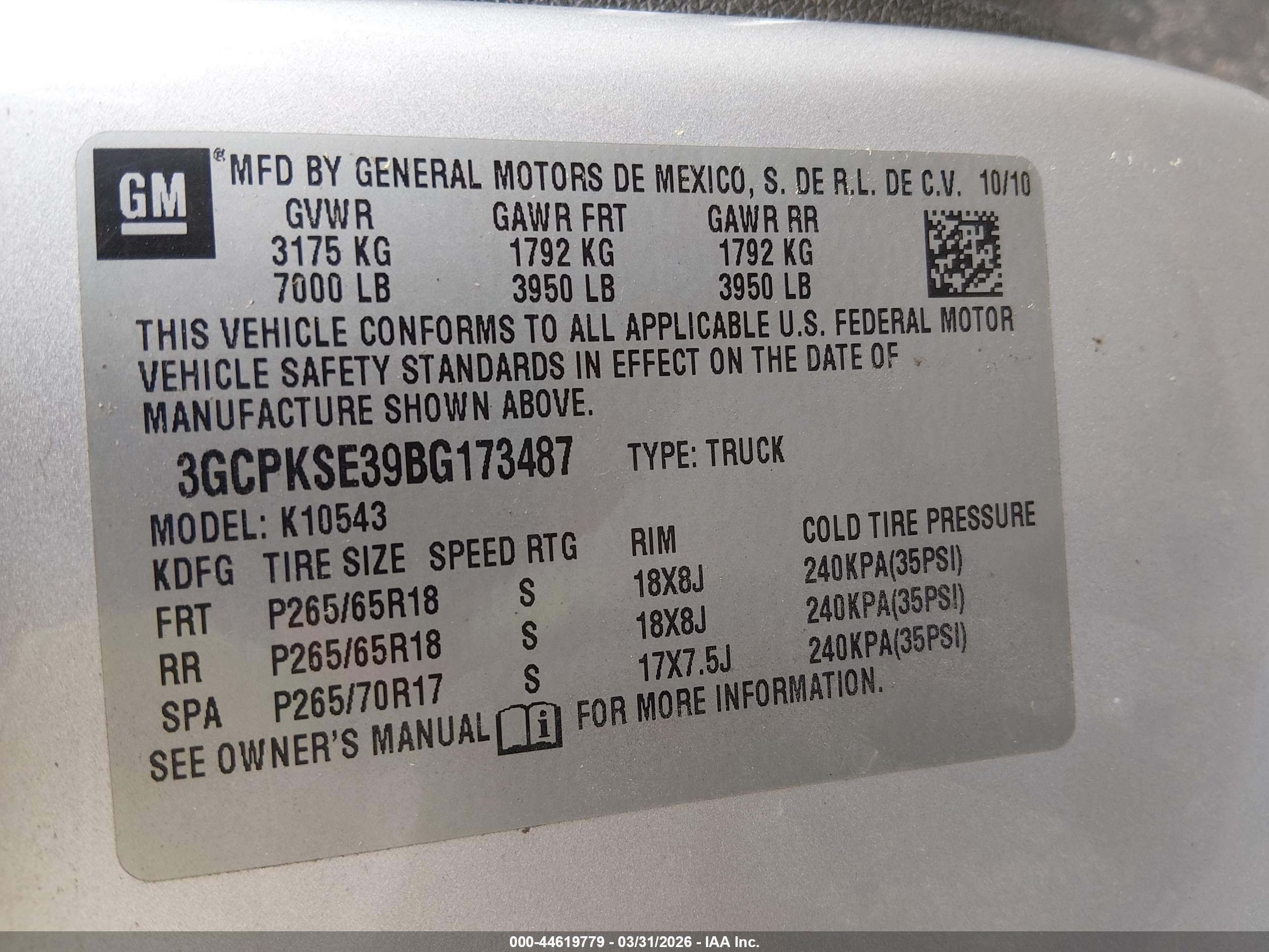 2011 Chevrolet Silverado 1500 Lt Серебряный vin: 3GCPKSE39BG173487