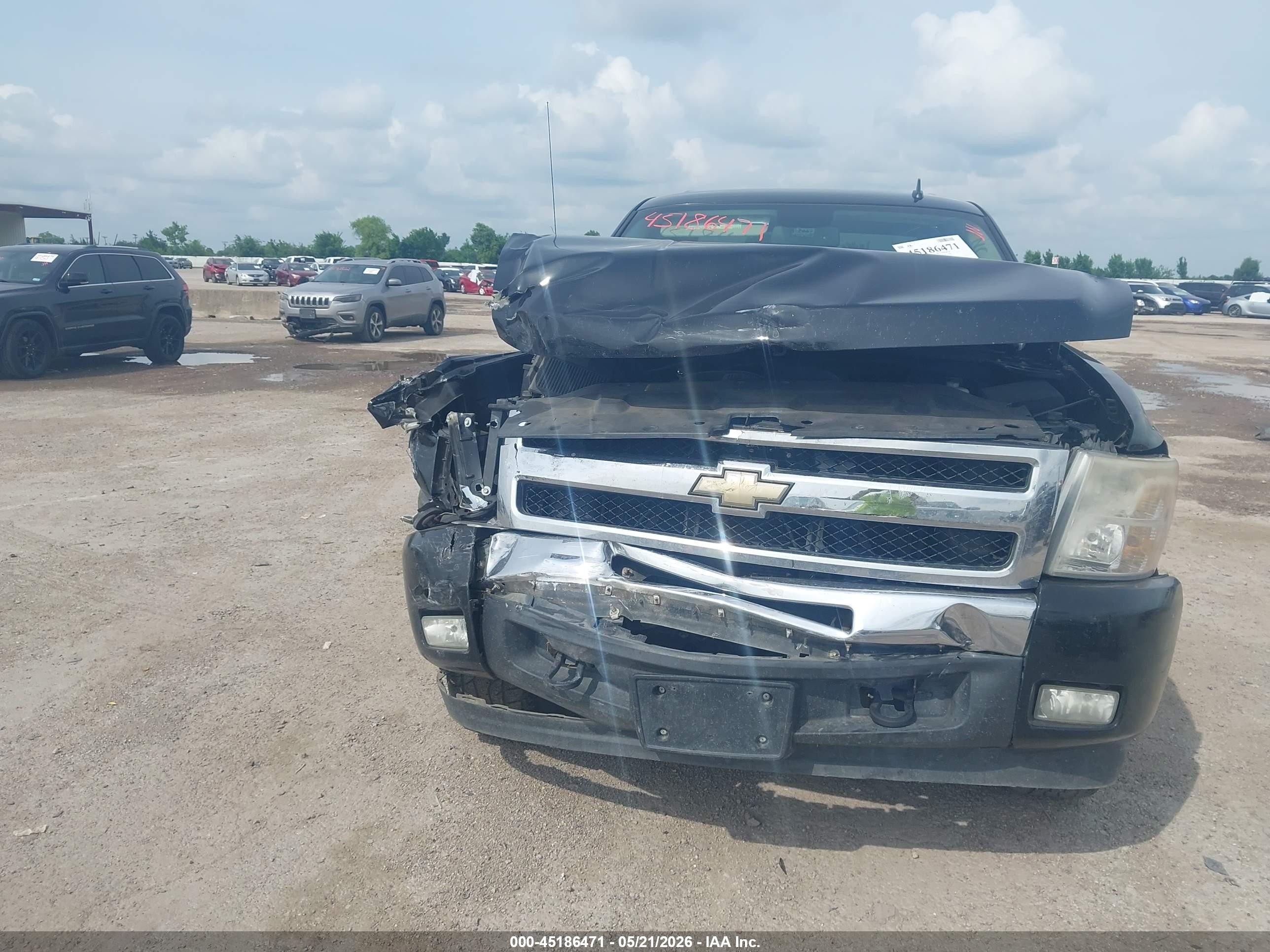 2011 Chevrolet Silverado 1500 Lt Black vin: 3GCPKSE39BG184778