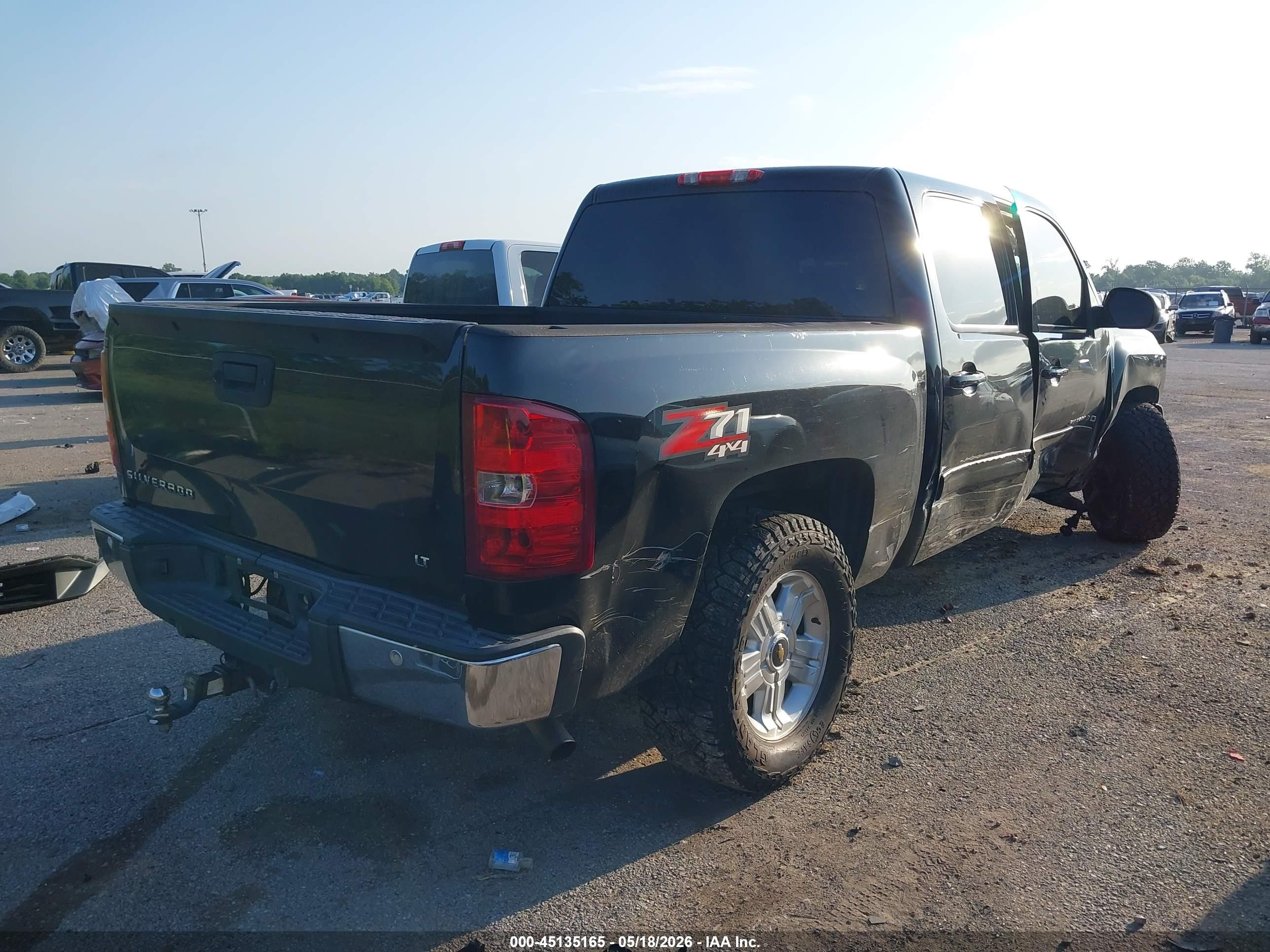 2011 Chevrolet Silverado 1500 Lt Черный vin: 3GCPKSE39BG340642
