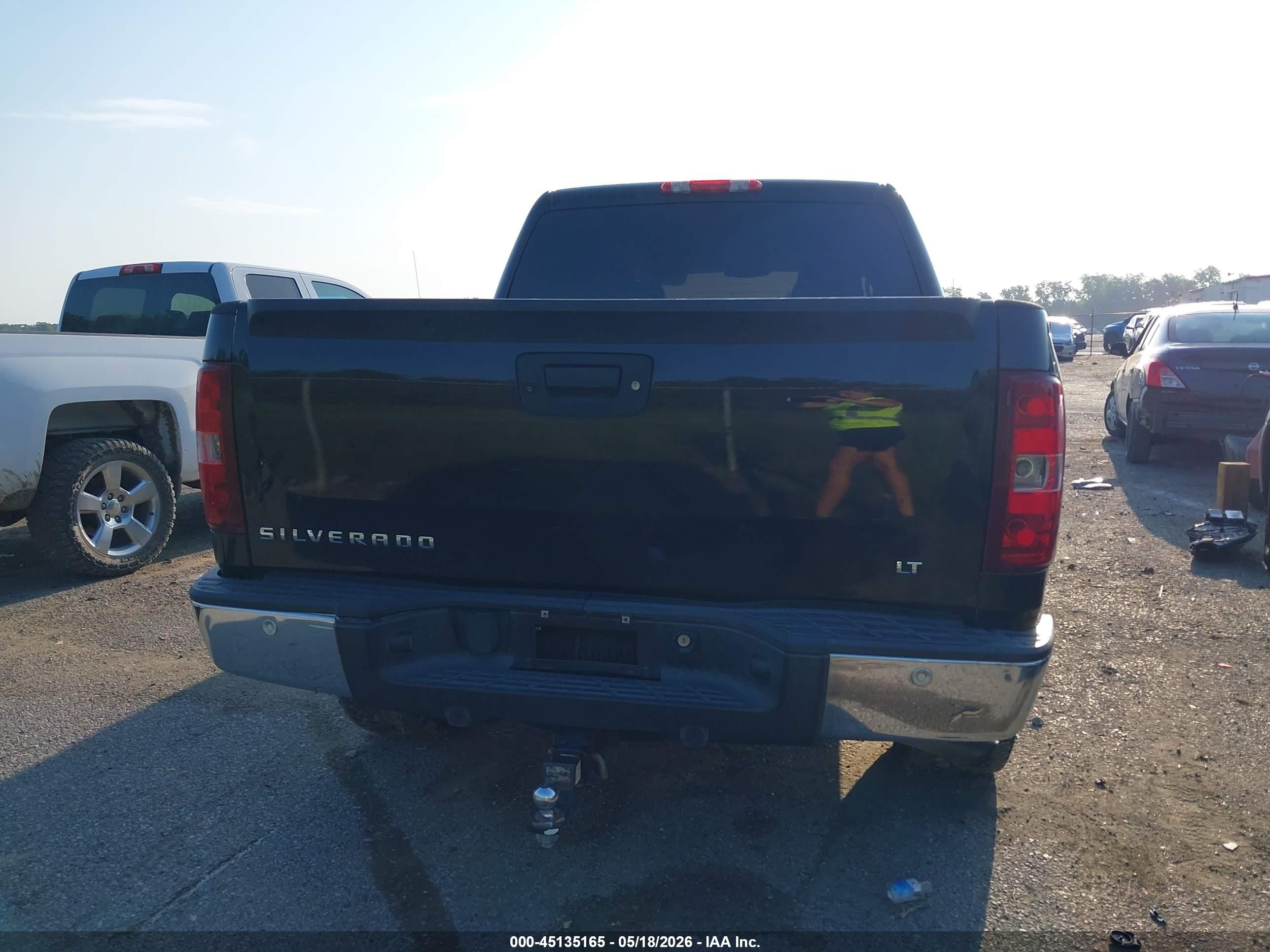 2011 Chevrolet Silverado 1500 Lt Черный vin: 3GCPKSE39BG340642