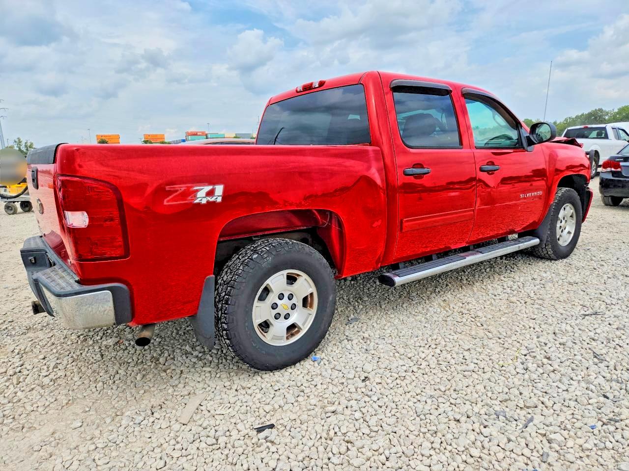 2011 Chevrolet Silverado K1500 Lt Red vin: 3GCPKSE39BG407854