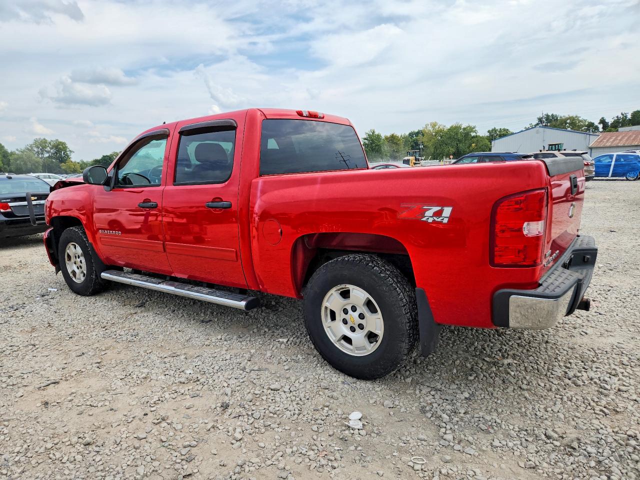 2011 Chevrolet Silverado K1500 Lt Red vin: 3GCPKSE39BG407854