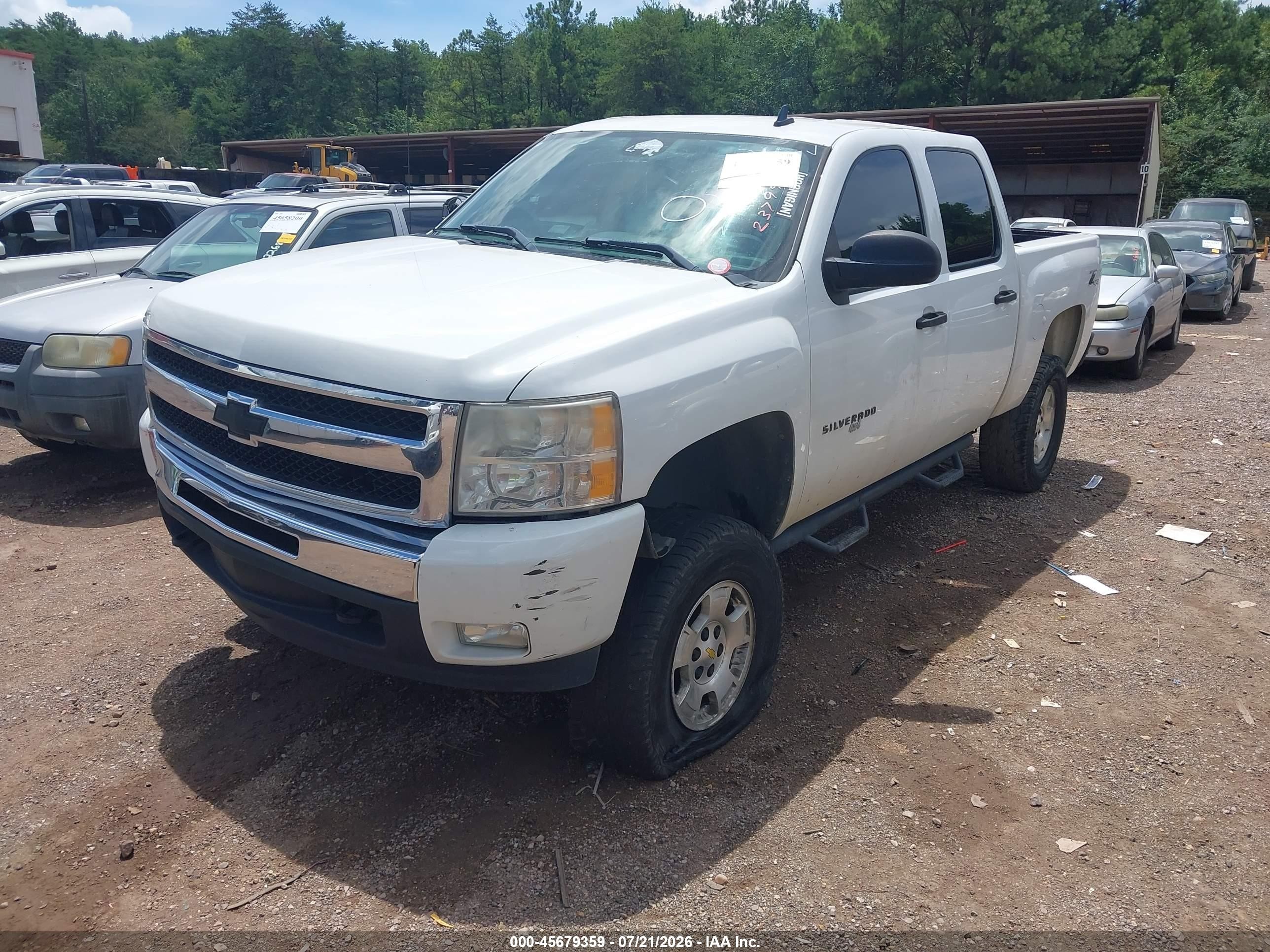2011 Chevrolet Silverado 1500 Lt Белый vin: 3GCPKSE3XBG237990