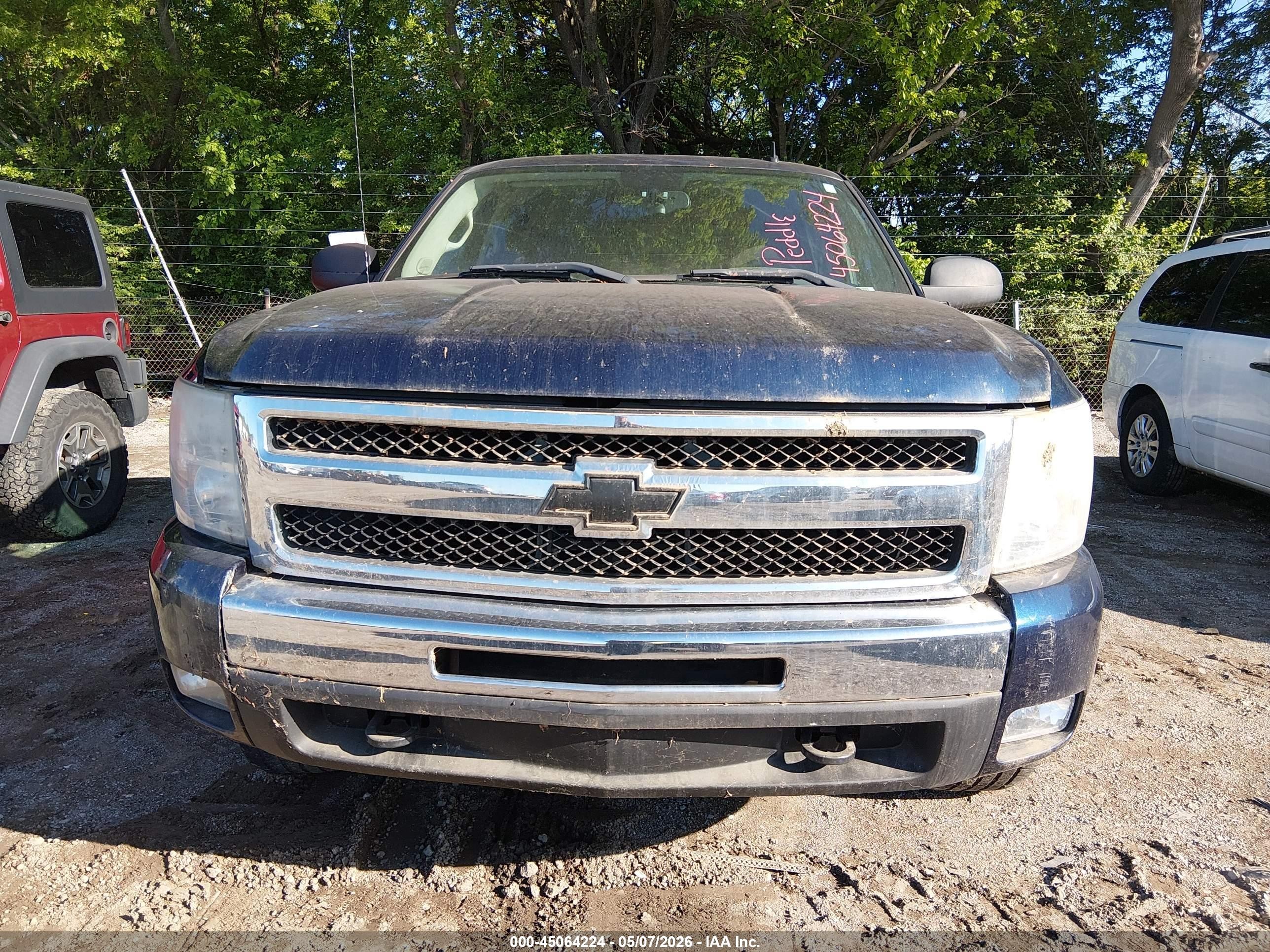 2011 Chevrolet Silverado 1500 Lt Blue vin: 3GCPKSE3XBG310761